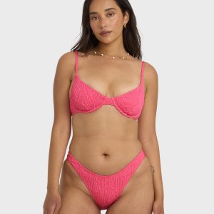 Were Wild Demi Underwire Bikini Top - Paradise Pink