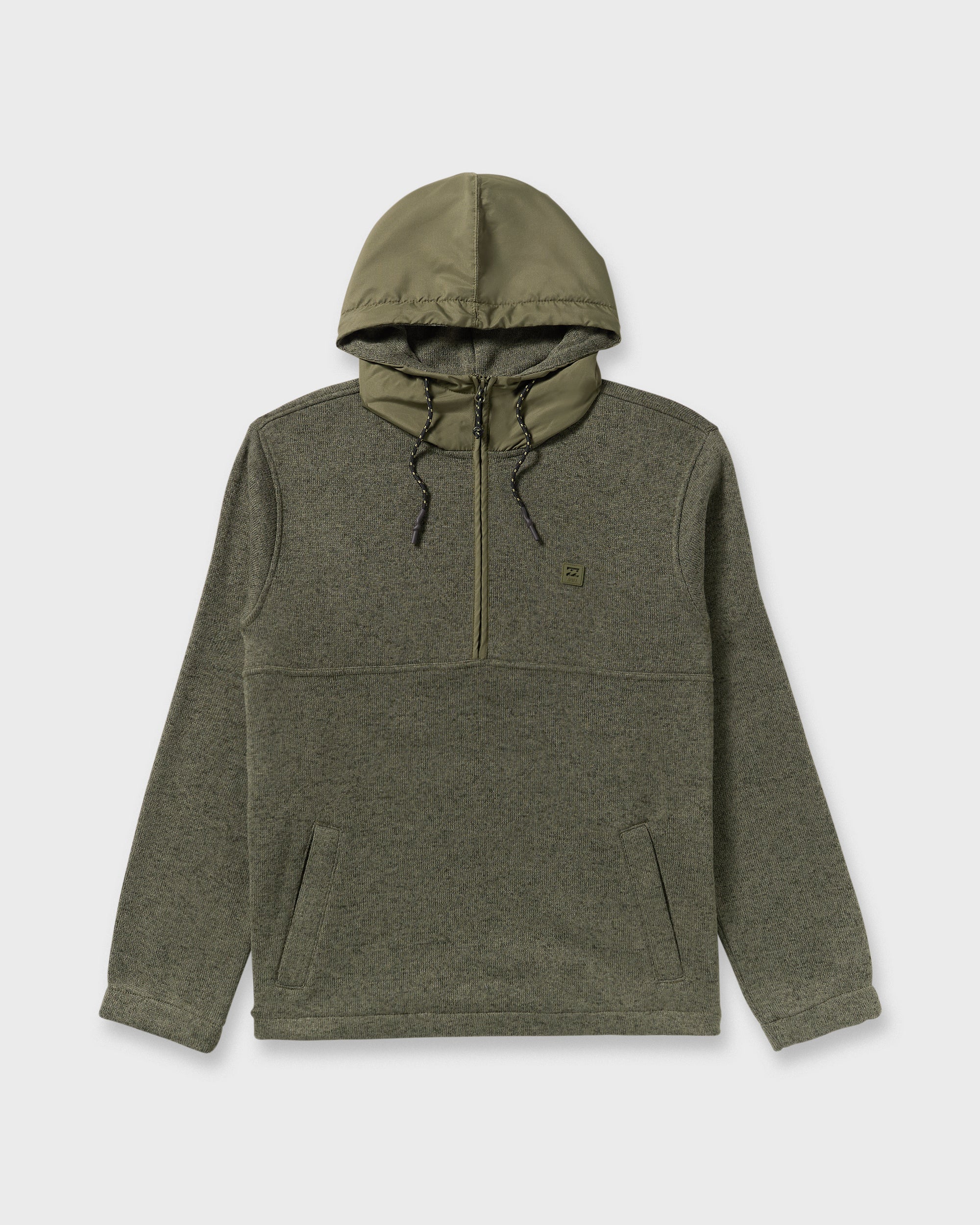 A/Div Boundary Hooded Half-Zip Pullover - Military Heather - Image 6