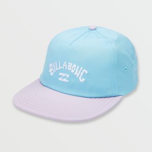 Arch Team Snapback Hat - Dusty Blue