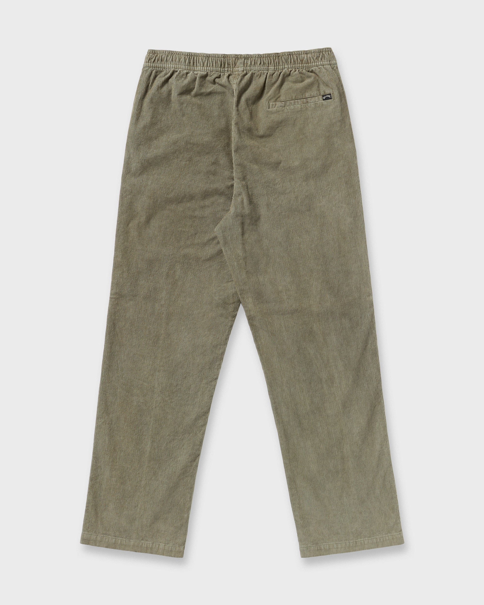 Larry Elastic Waist Corduroy Pants - Green Ash - Image 7
