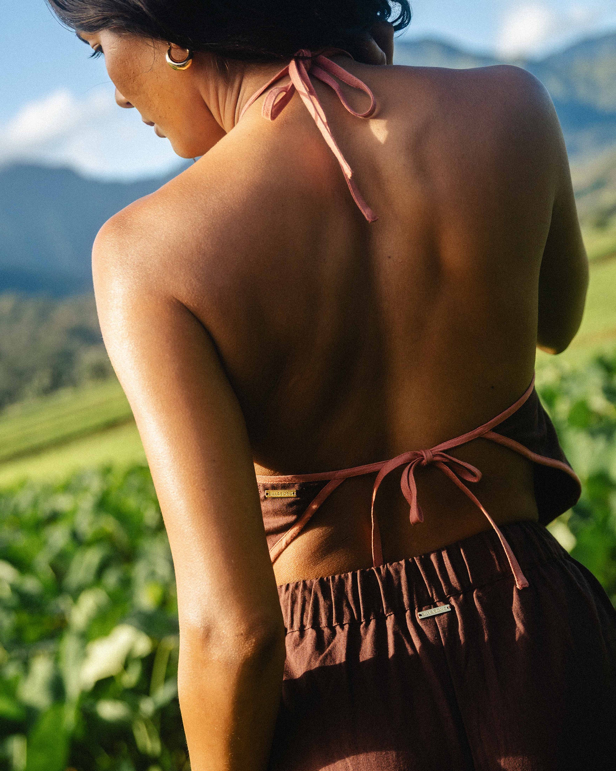 Double Take Halter - Teak - Image 2