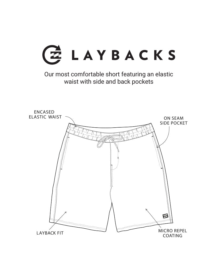 Lineup Laybacks 16 Trunks - Gum - Image 3