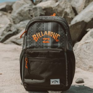 Scallop Vibes Backpack - Black Grey
