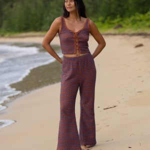 Hot Tides Knit Pants - Sedona
