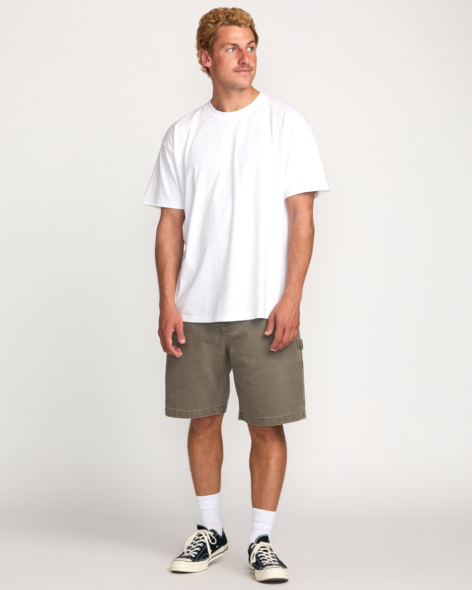 Bad Dog 21 Workwear Shorts - Brown - Image 5