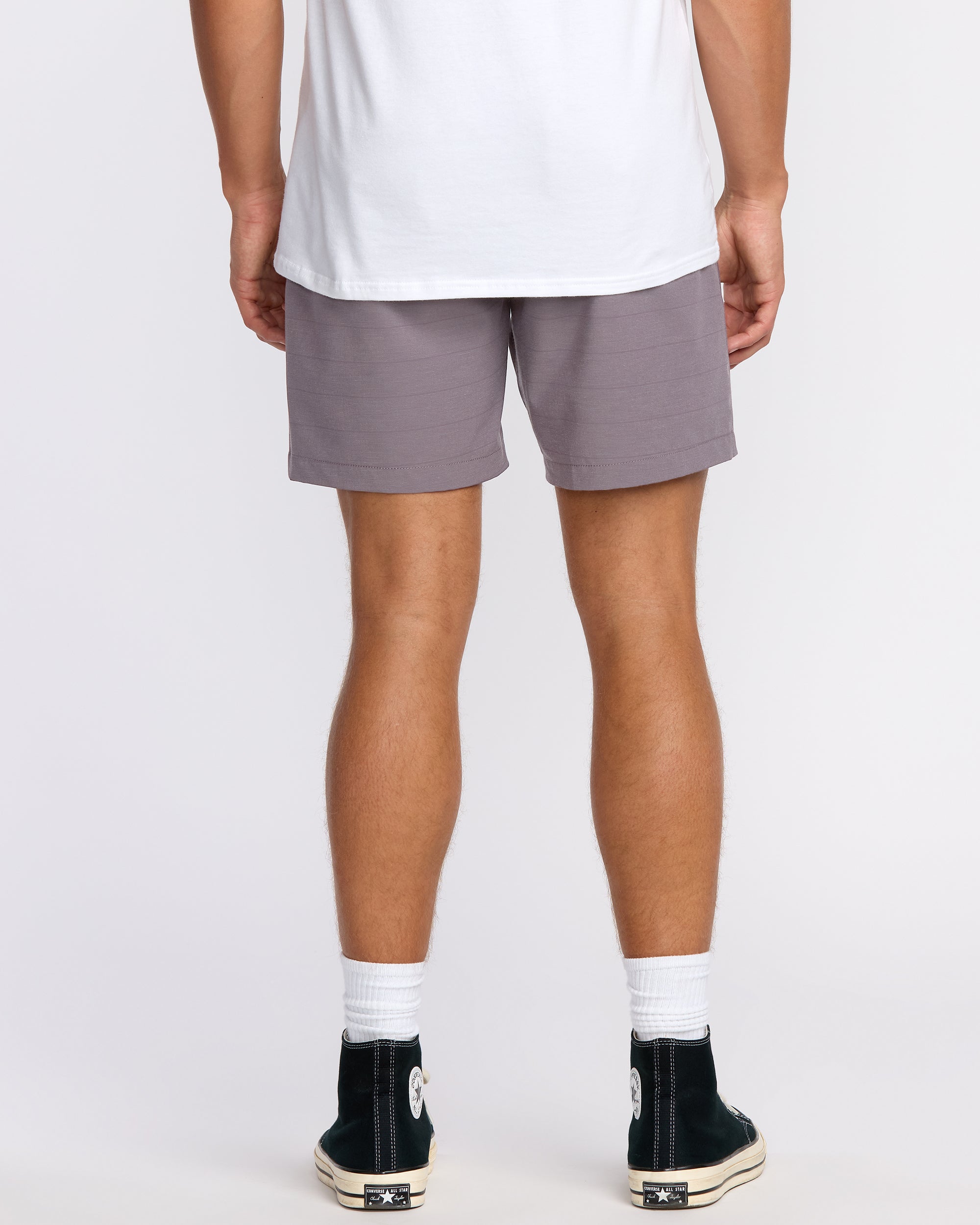 Crossfire Submersible 17 Hybrid Shorts - Purple Ash - Image 2
