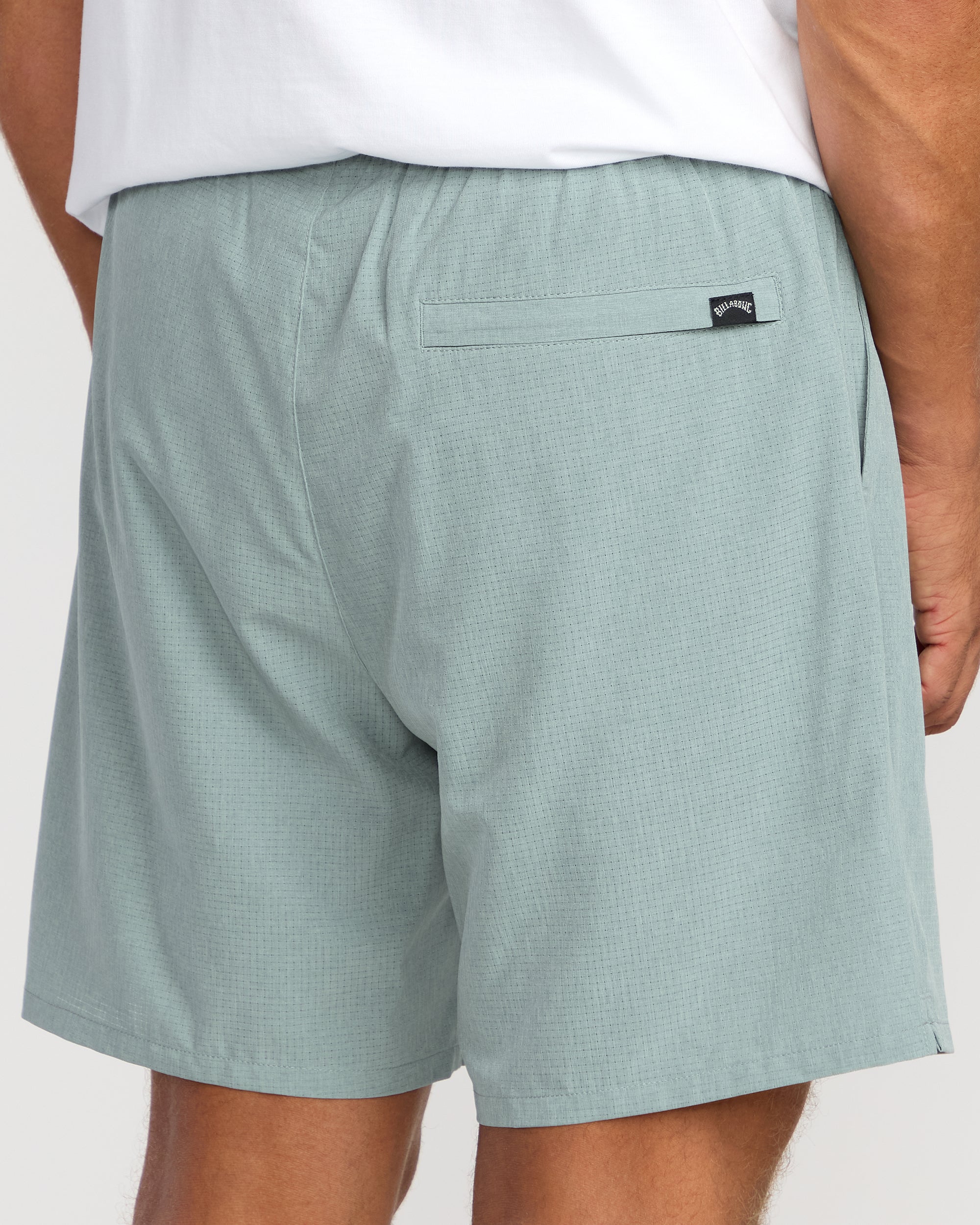 Surftrek Perforated Elastic 17 Hybrid Shorts - Sea Blue - Image 5
