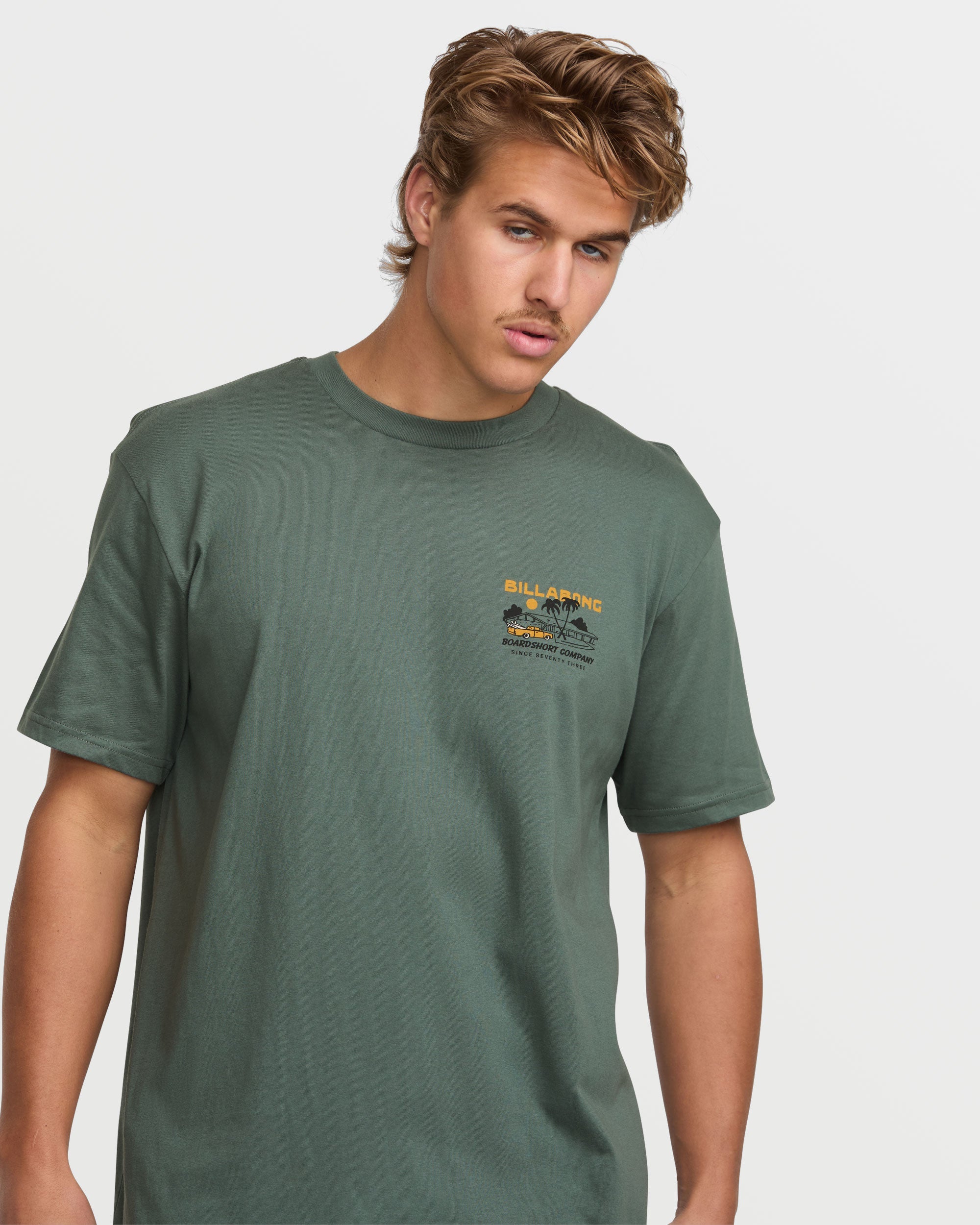Palm Springs Premium Tee - Dark Slate - Image 4