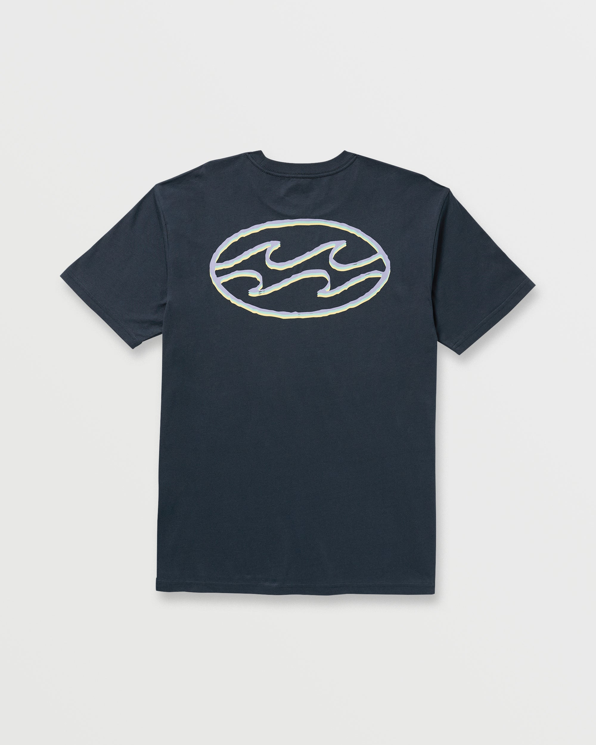 Crayon Wave Premium Tee - Navy - Image 4