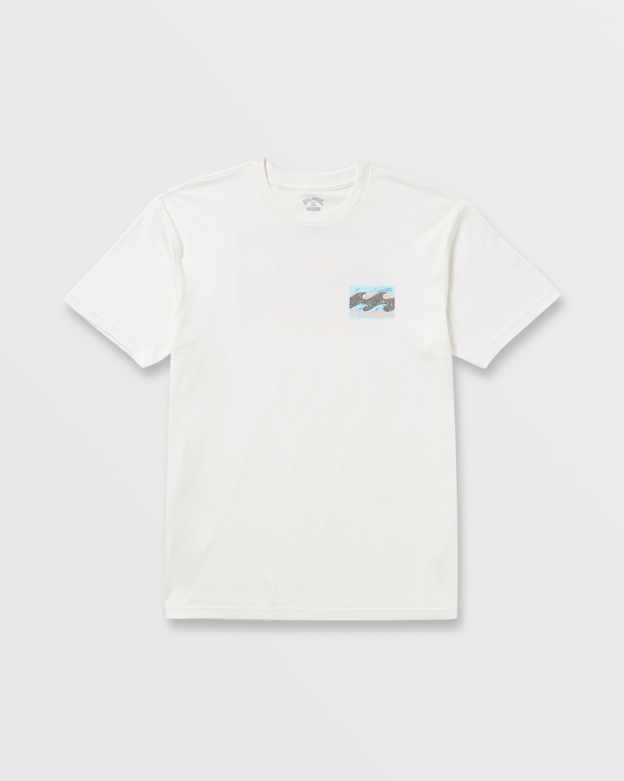 Crayon Wave Premium Tee - Off White - Image 4
