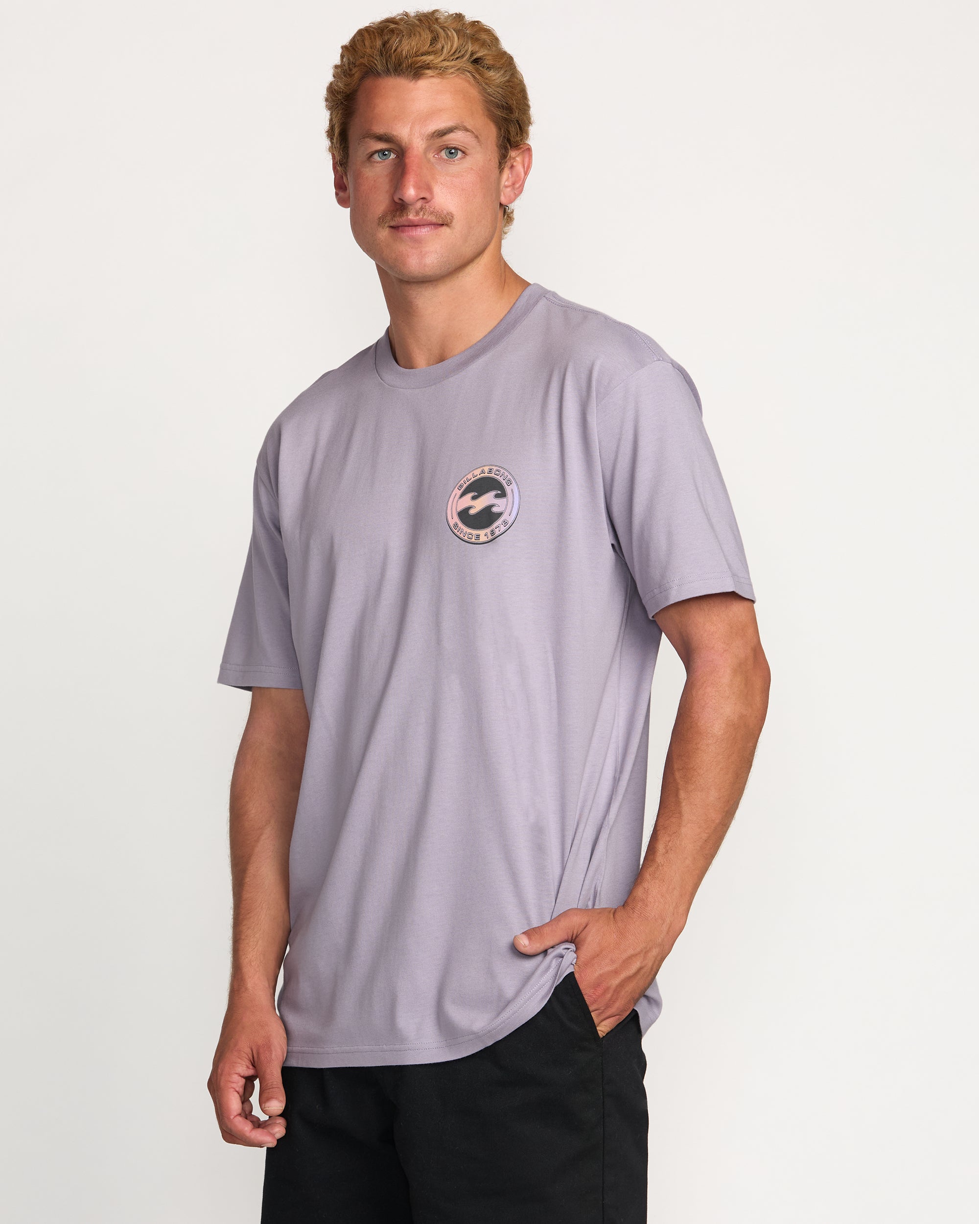Hollow Premium Tee - Light Purple - Image 6