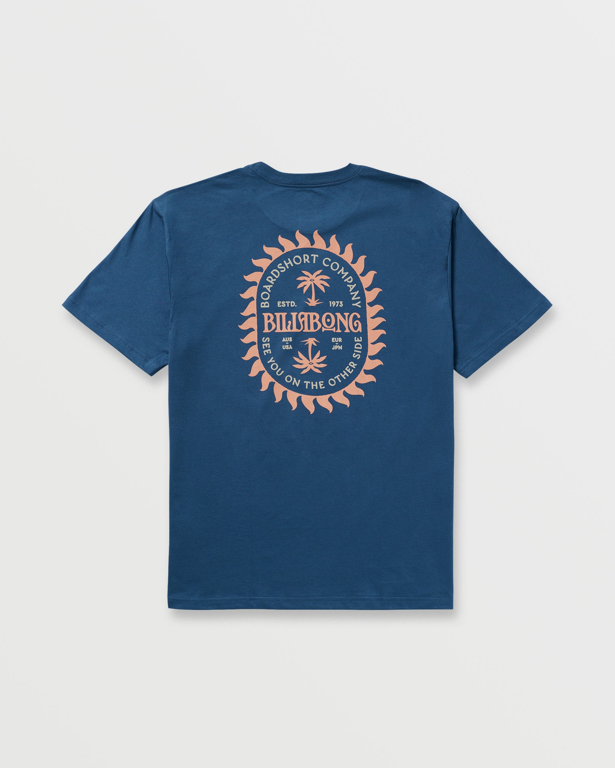 Sun Rays Regular Tee - Deep Blue - Image 4