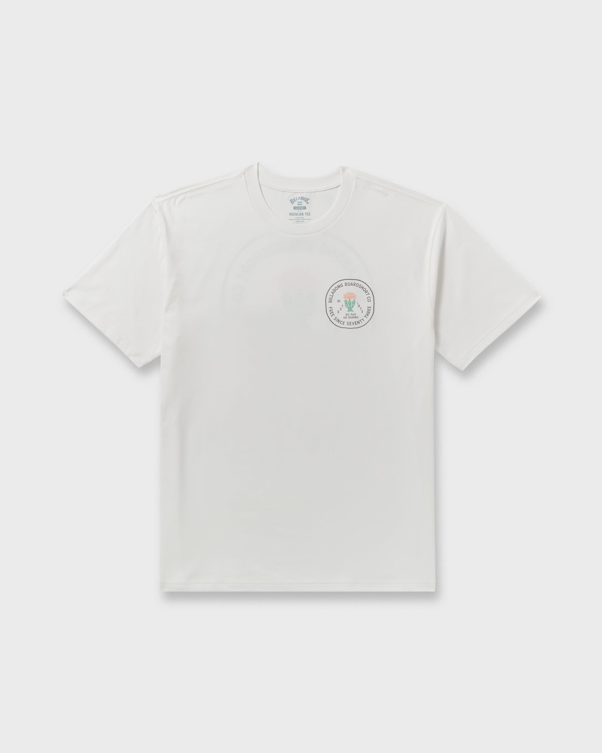 Desert Flower Regular Short Sleeve T-Shirt - Off White - Image 6