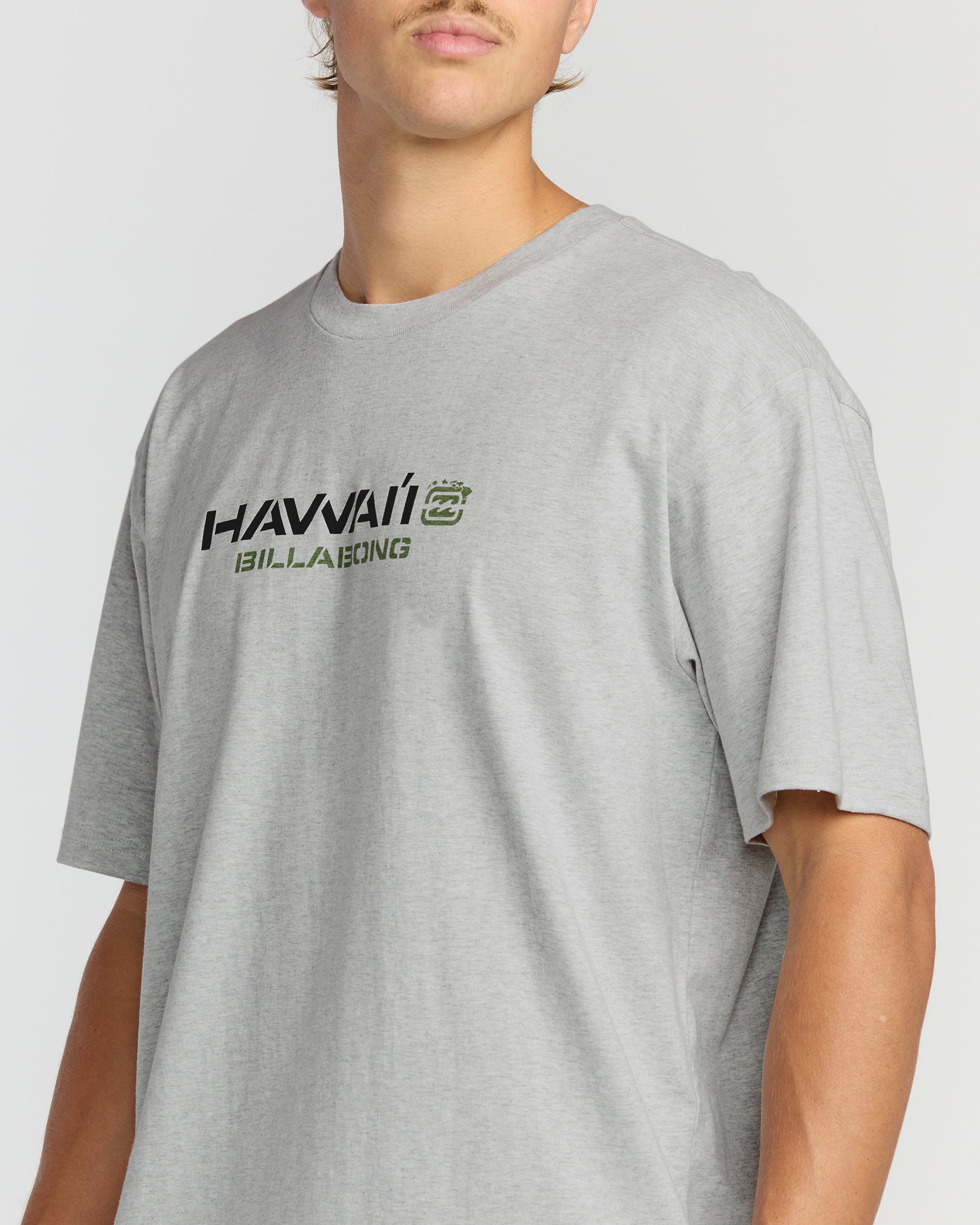 Bracket Hi Regular Short Sleeve T-Shirt - Heather Grey - Image 5