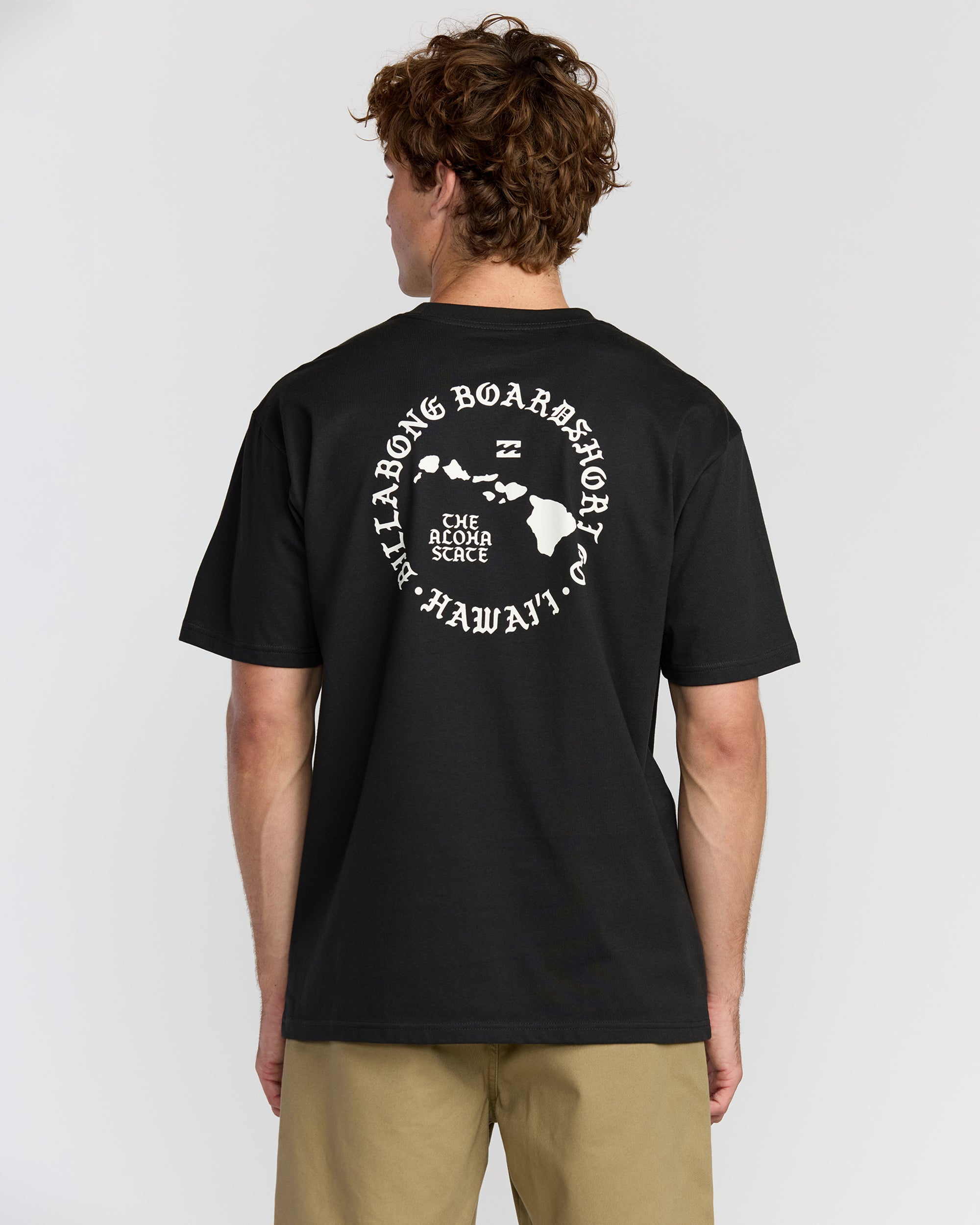 Aloha Island Hi Regular Short Sleeve T-Shirt - Washed Black - Image 2