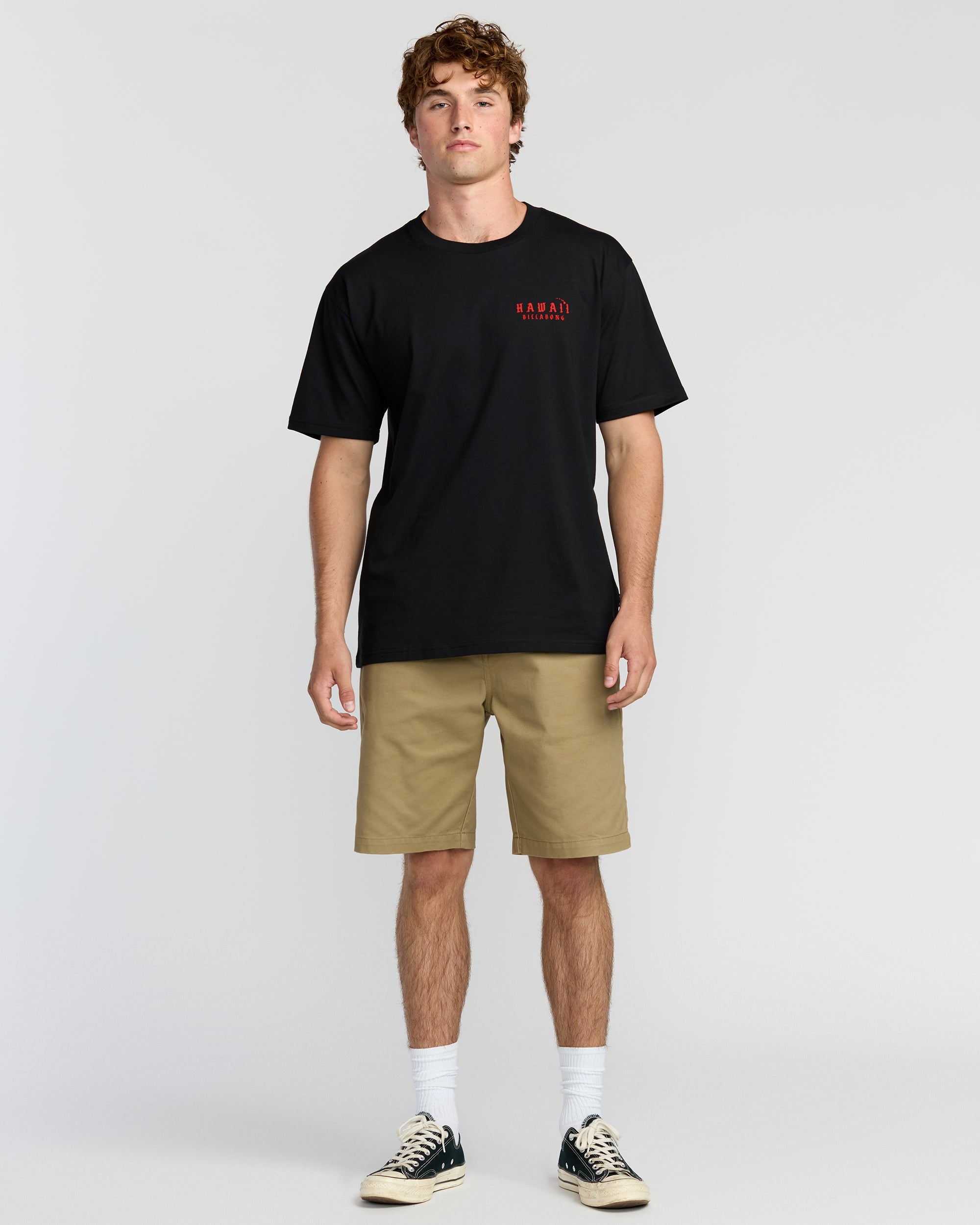 Skull Wave Hi Regular Short Sleeve T-Shirt - Black - Image 3