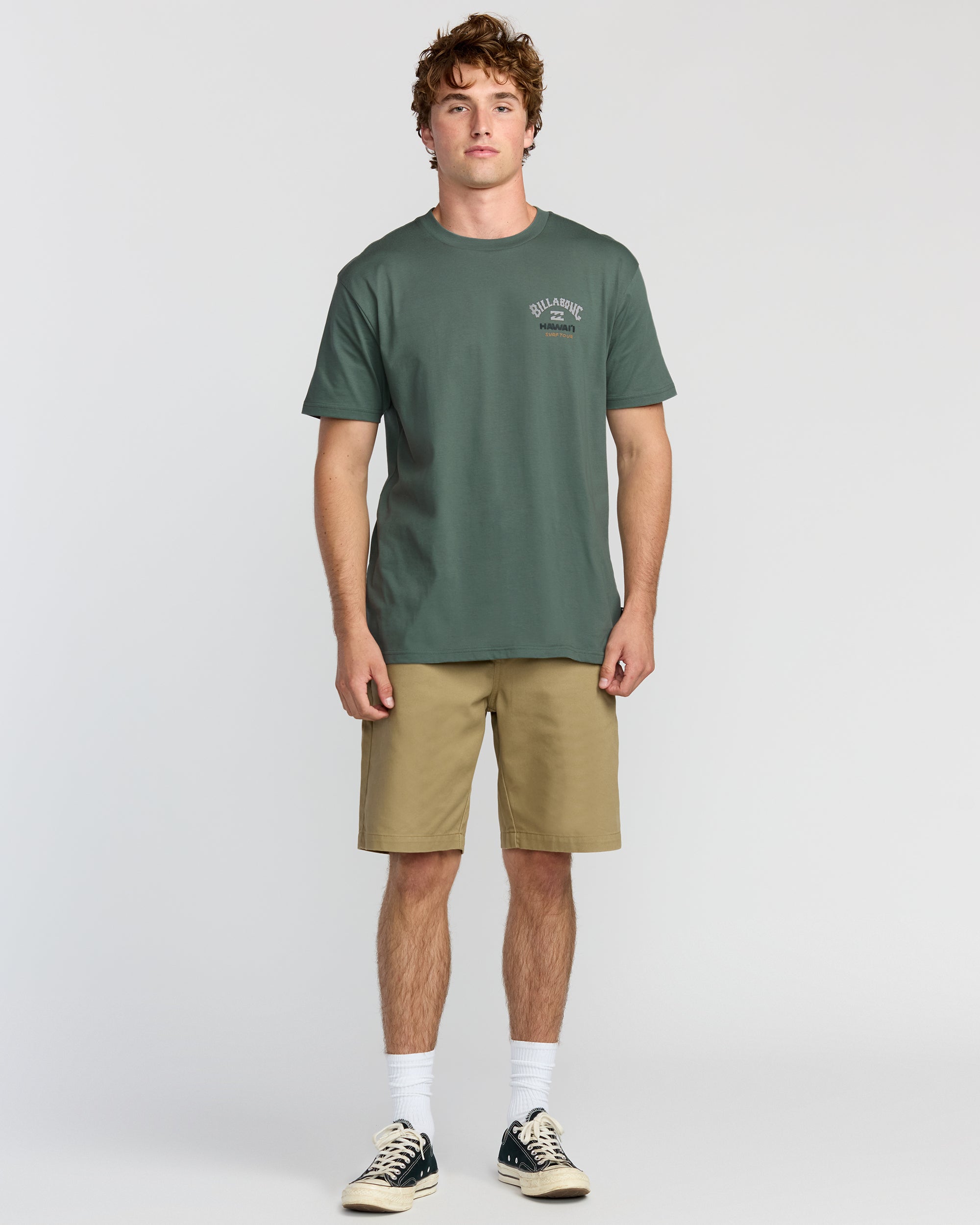 Surf Tour Hi Premium Short Sleeve T-Shirt - Dark Slate - Image 4