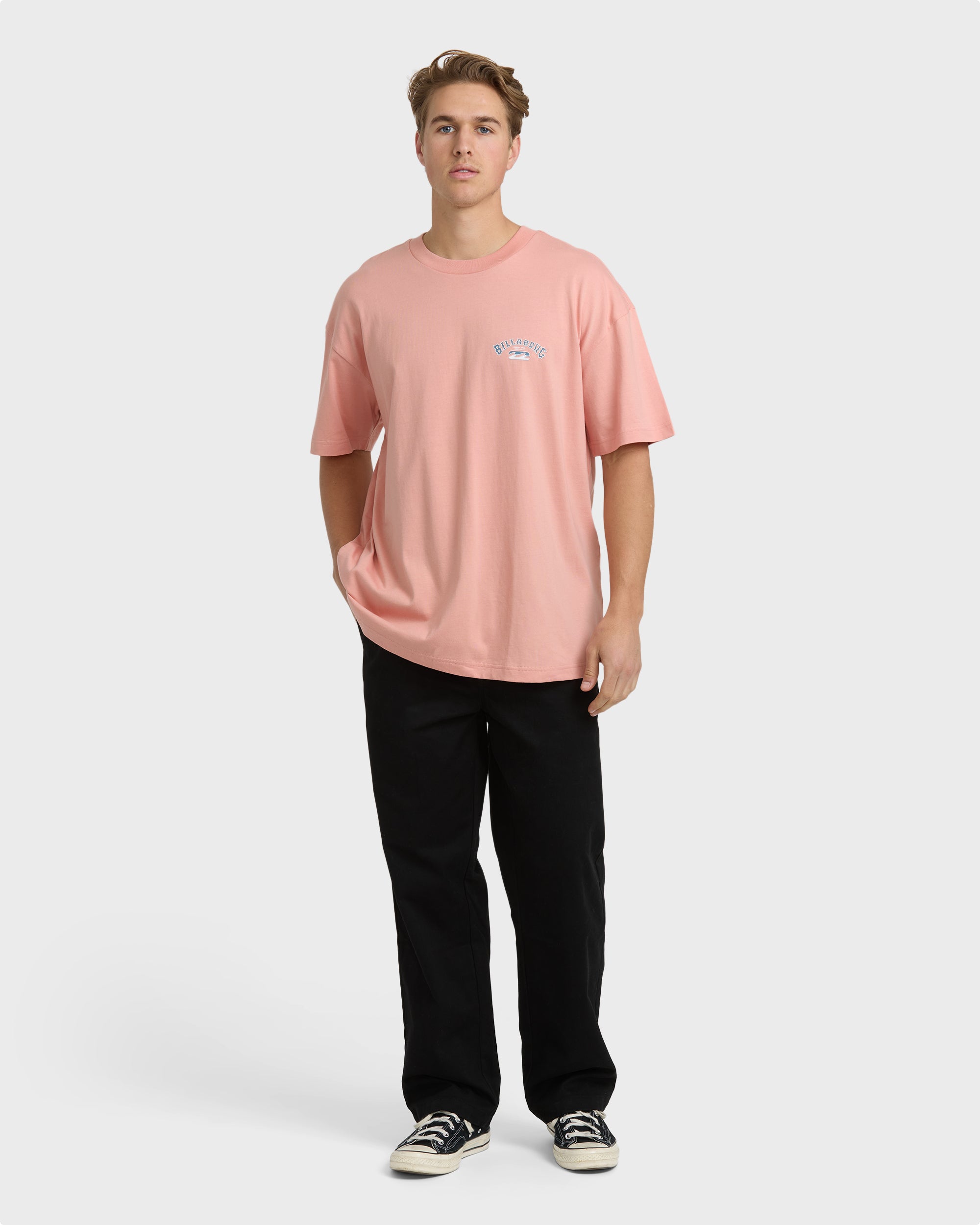 Heritage Arch OG Short Sleeve T-Shirt - Peach - Image 3