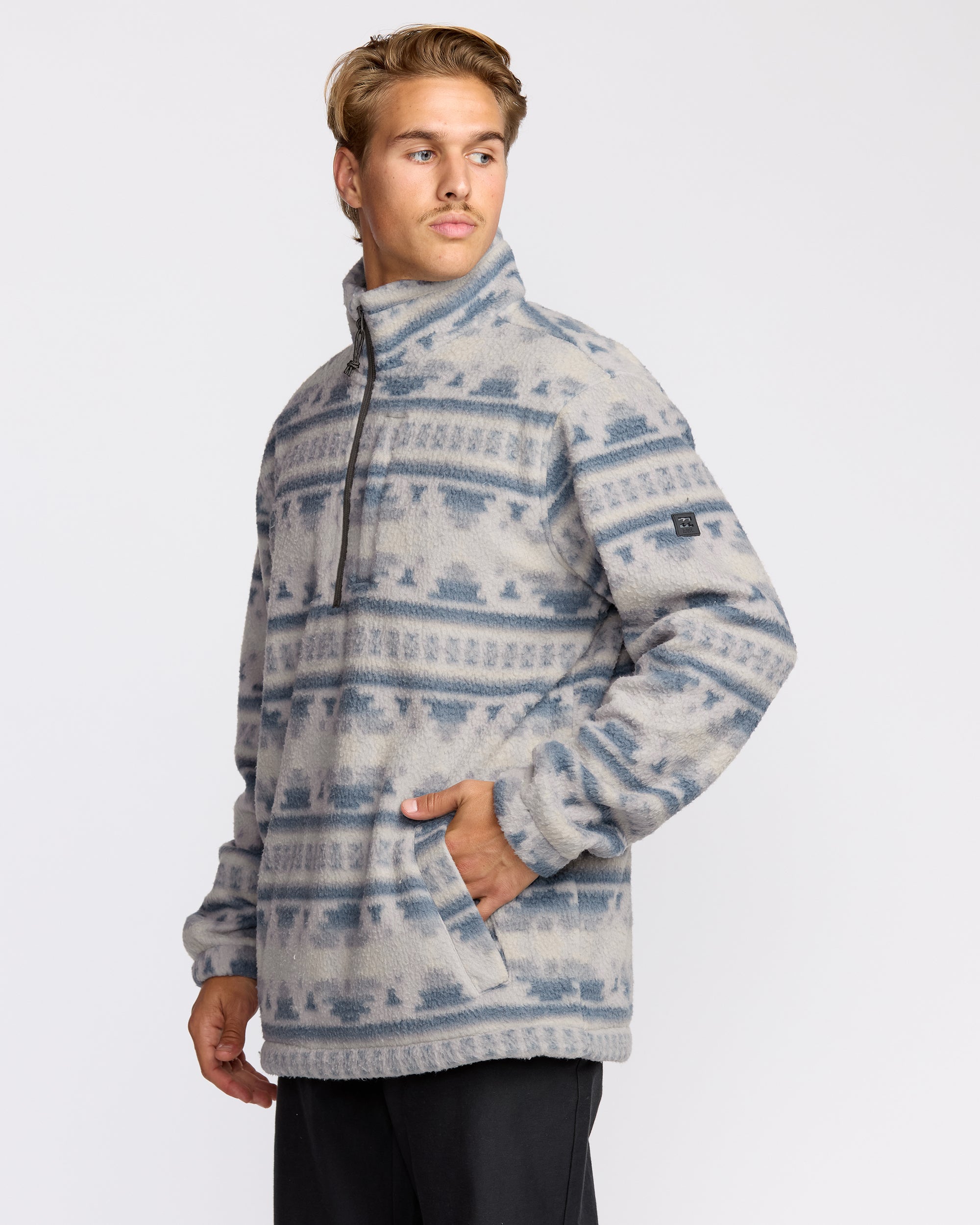 Boundary Mock Sweatshirt - Alloy - Image 4