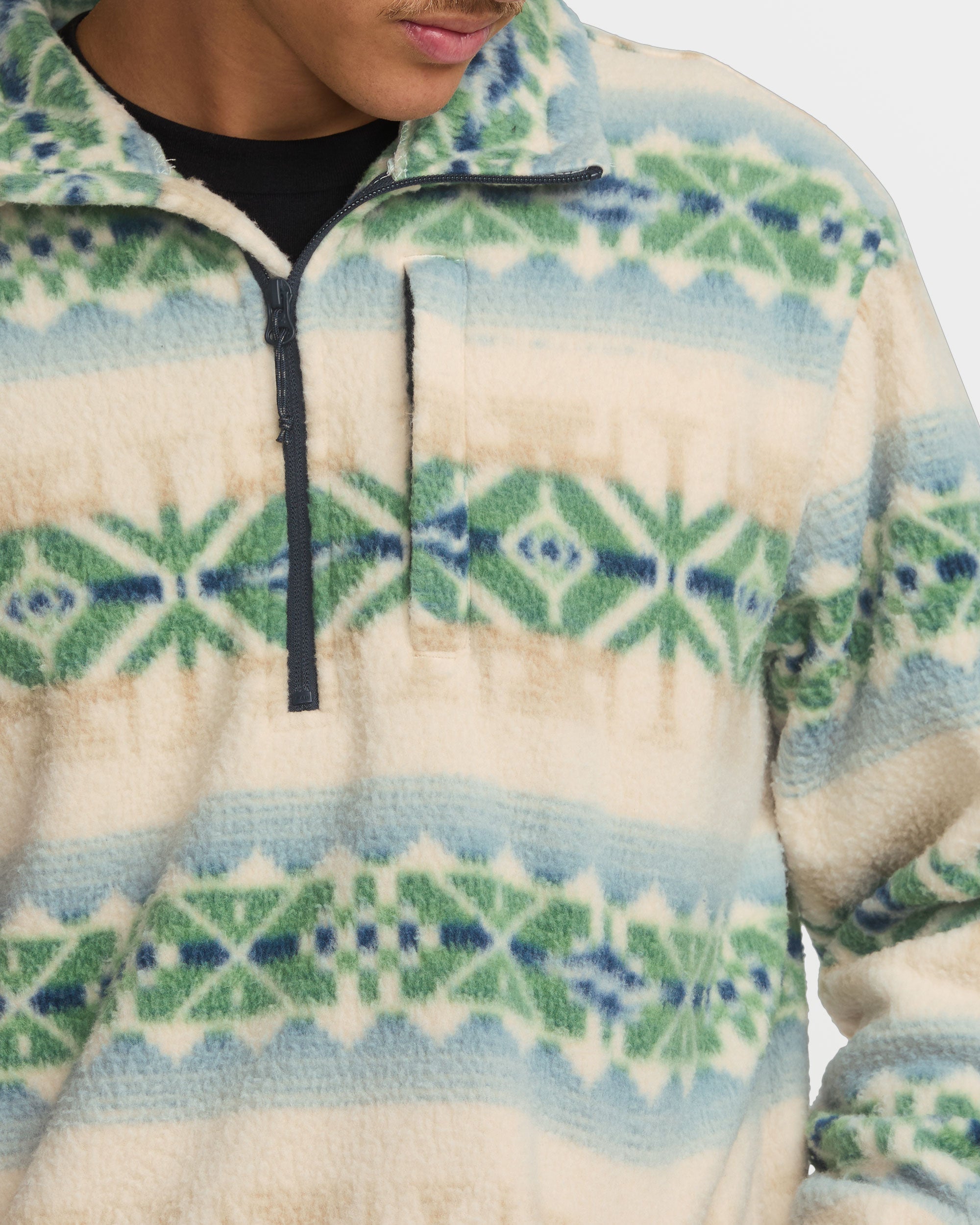 Boundary Mock Sweatshirt - Chino - Image 4