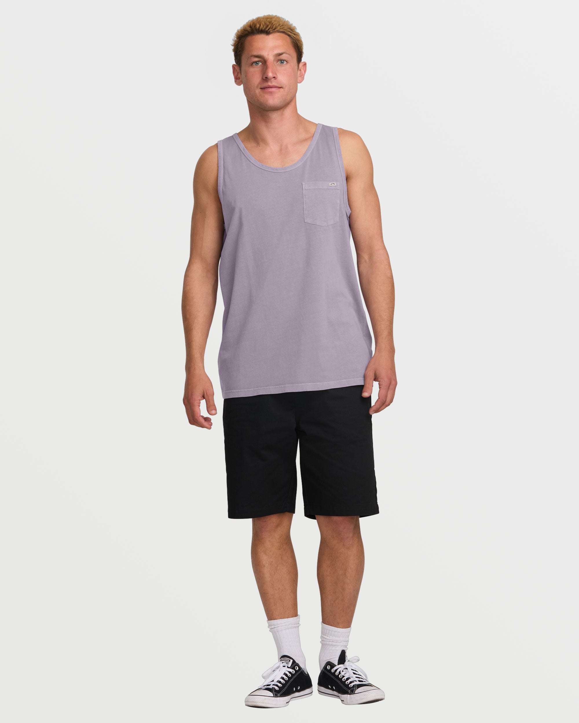 Essential Premium Wave Wash Tank - Light Purple - Image 5