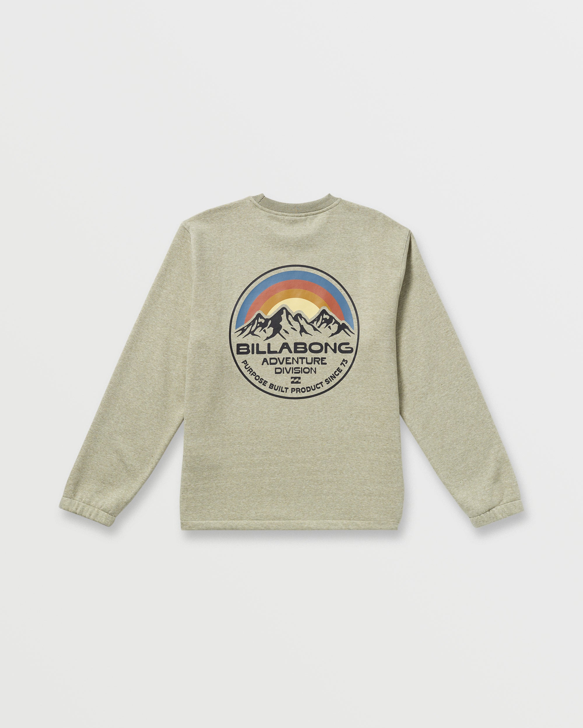 Compass Crew Sweatshirt - Sage Heather - Image 7