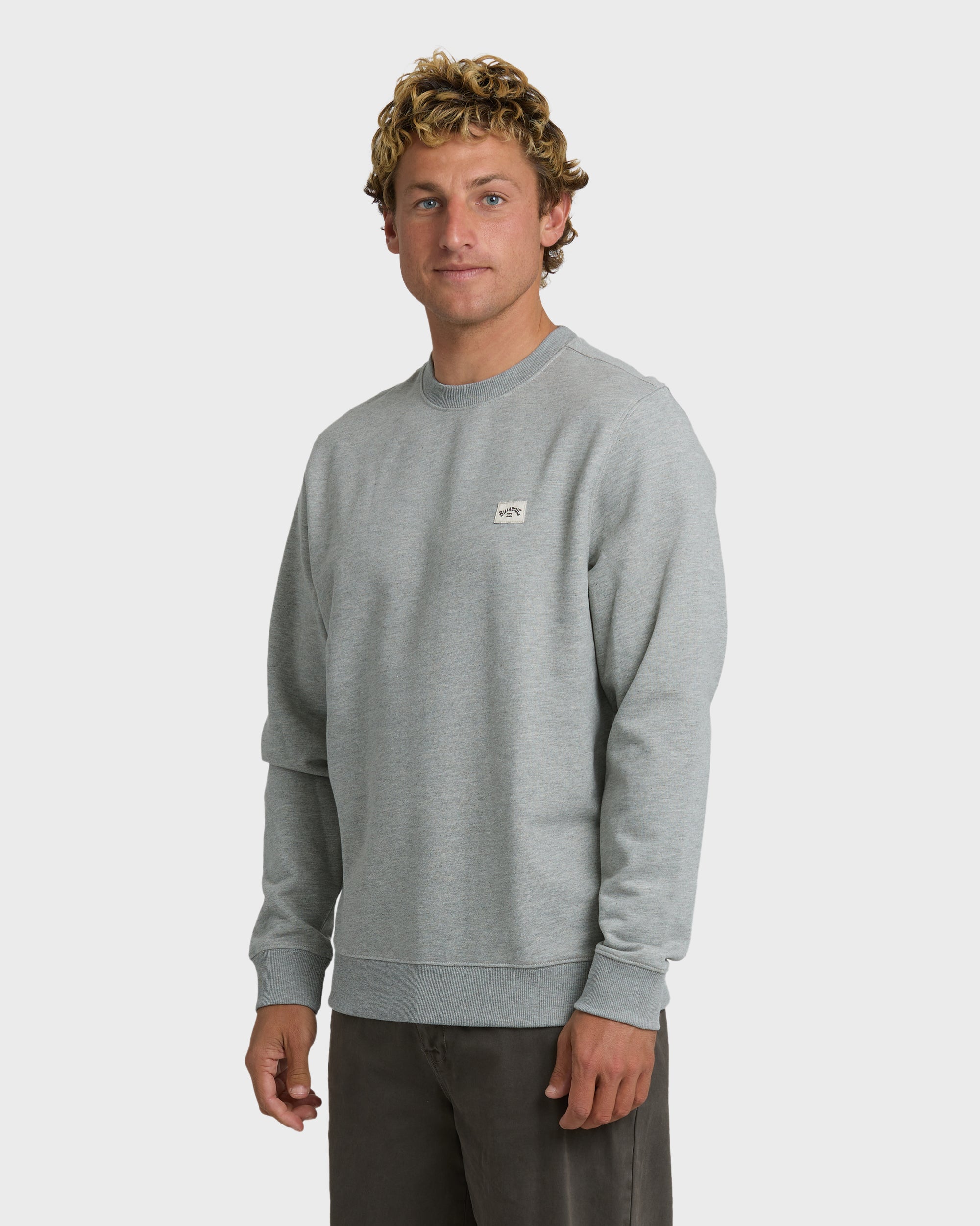 All Day Crewneck Sweatshirt - Grey Htr - Image 3