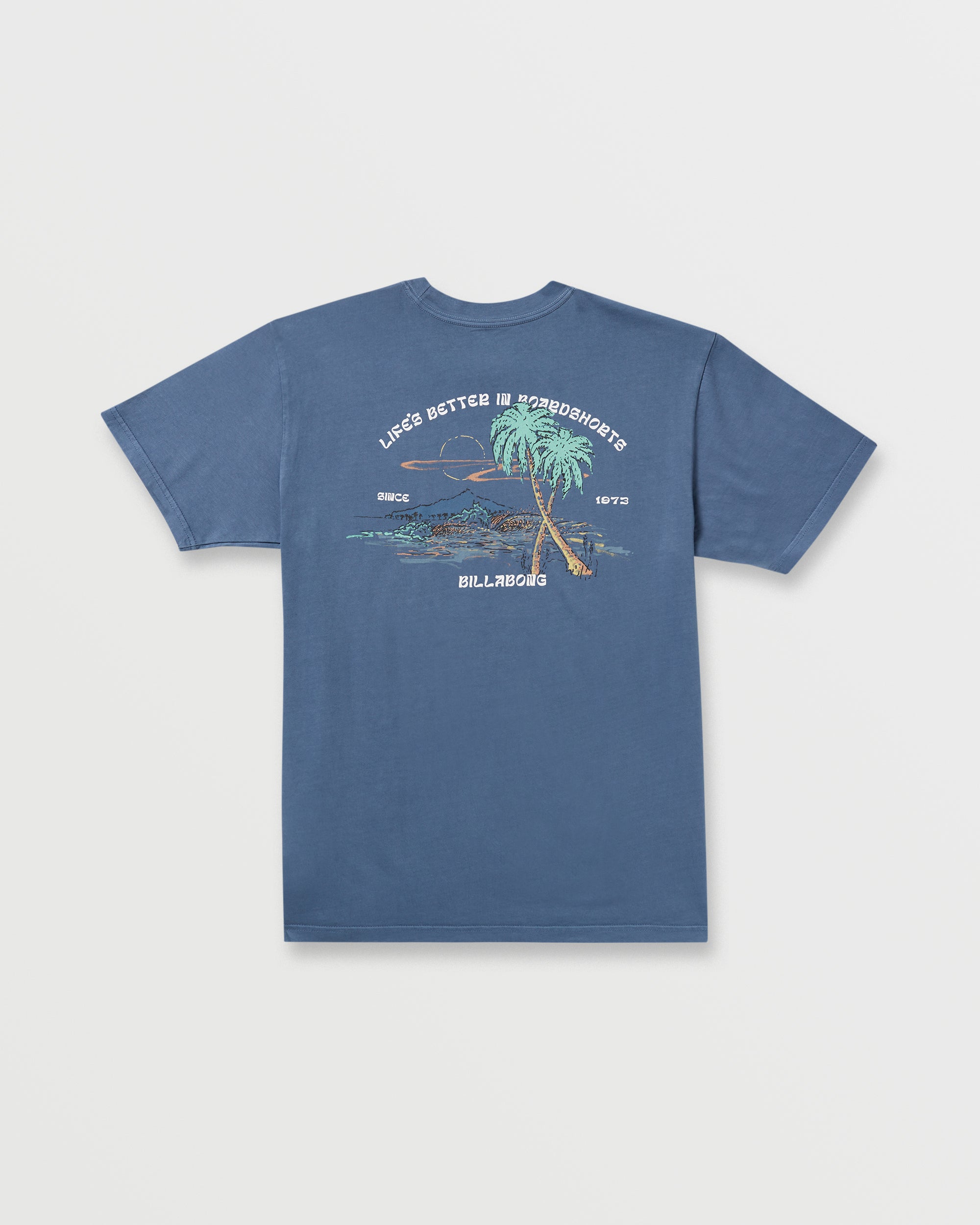 Better Premium Wave Wash Tee - Deep Blue - Image 7