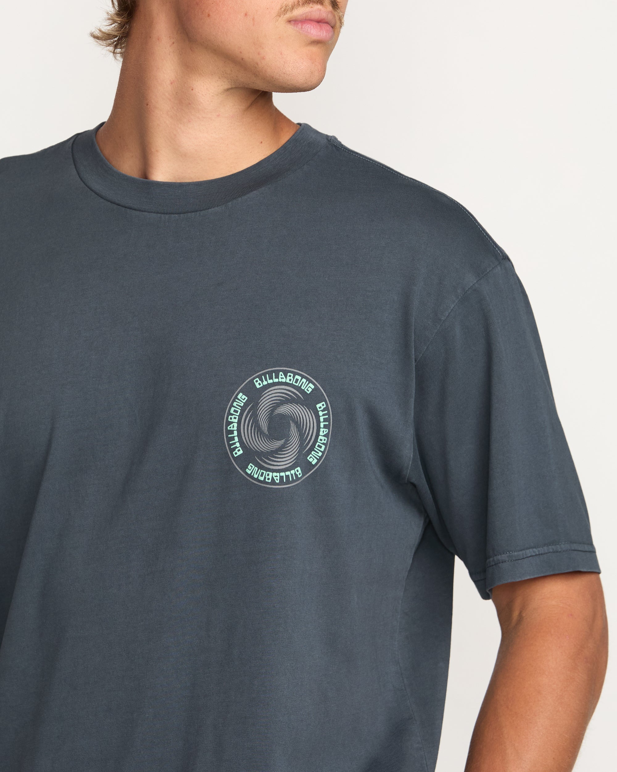 Swivel Premium Wave Wash Tee - Aged Indigo - Image 5