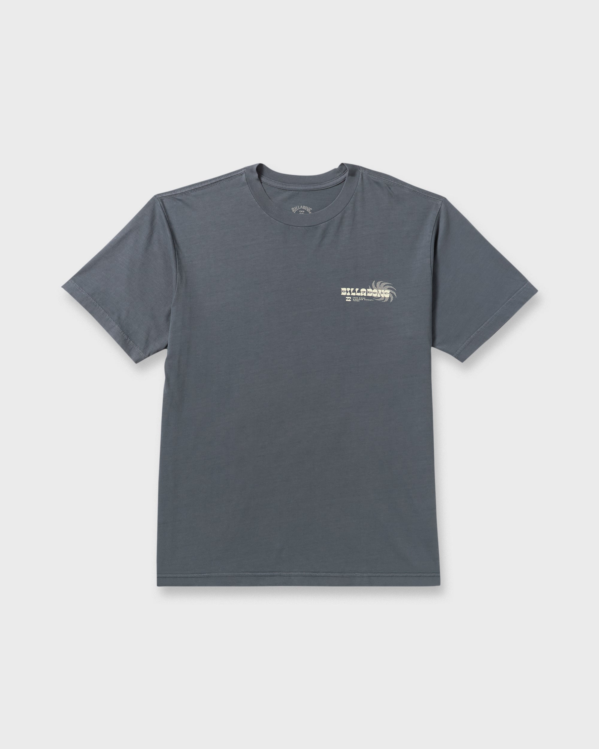 Single Fin Premium Wave Wash Short Sleeve T-Shirt - Midnight Blue - Image 6