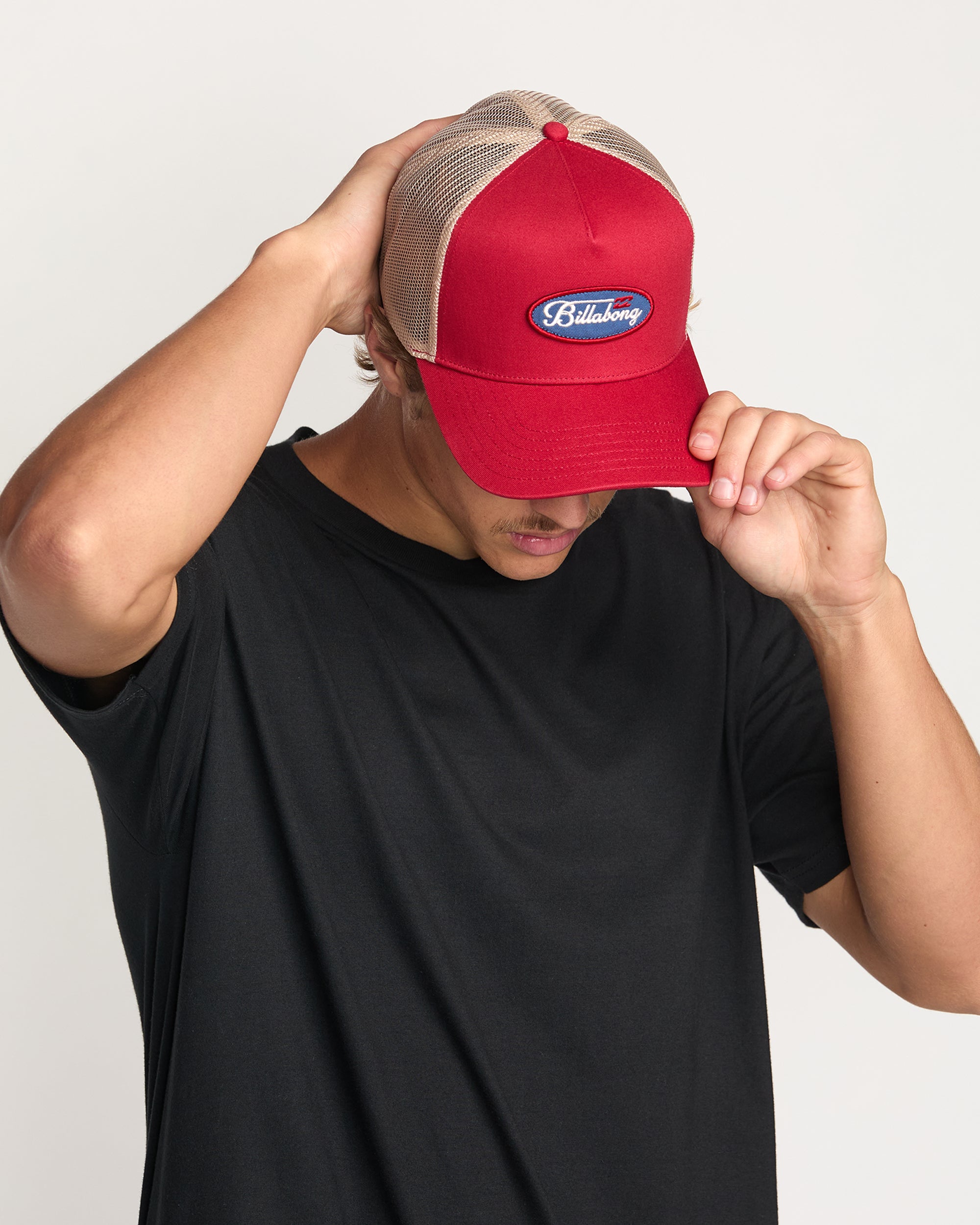 Bad Dog Trucker Hat - Burnt Red - Image 3