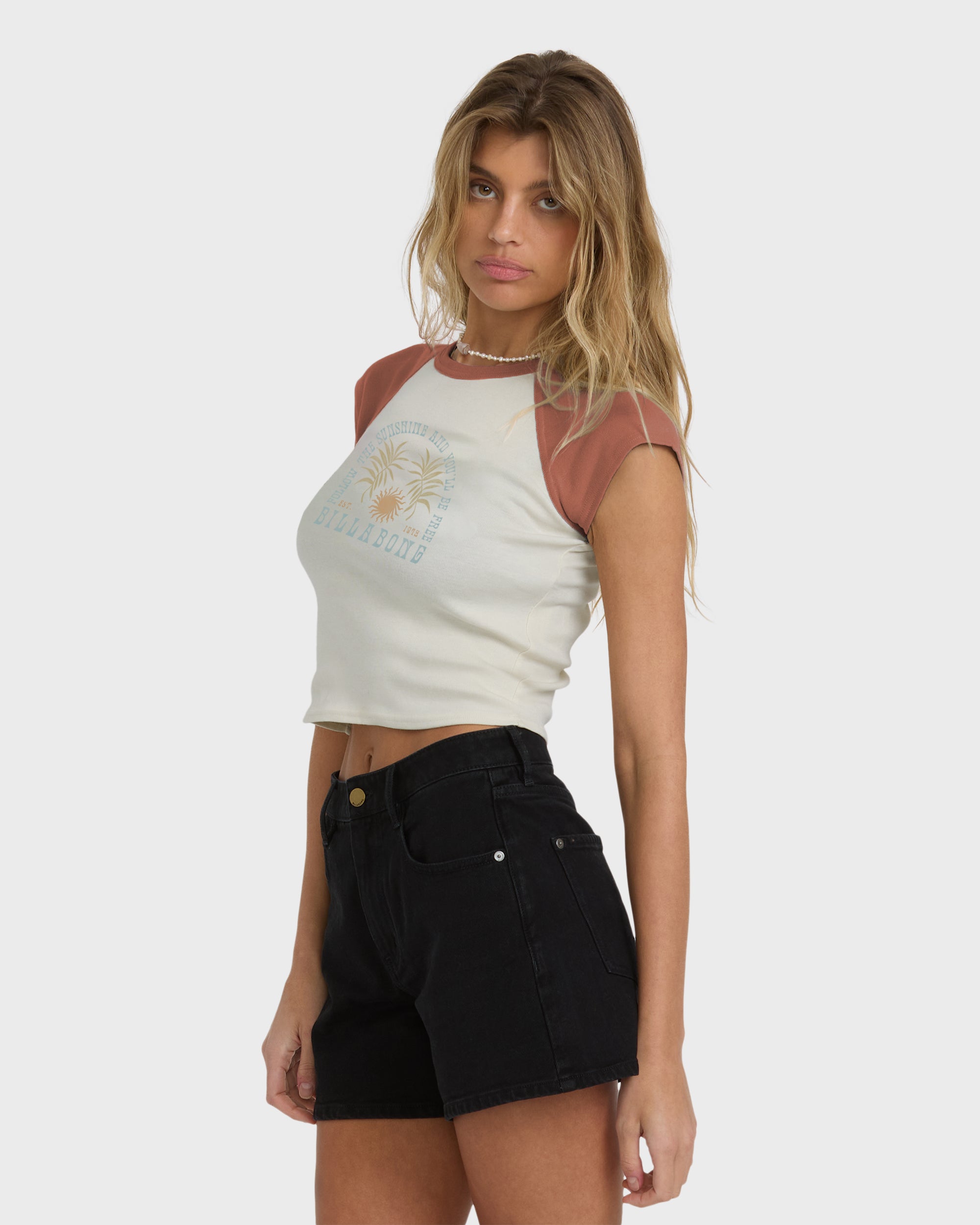 Forever Had Short Sleeve Raglan Tee - Sedona - Image 4