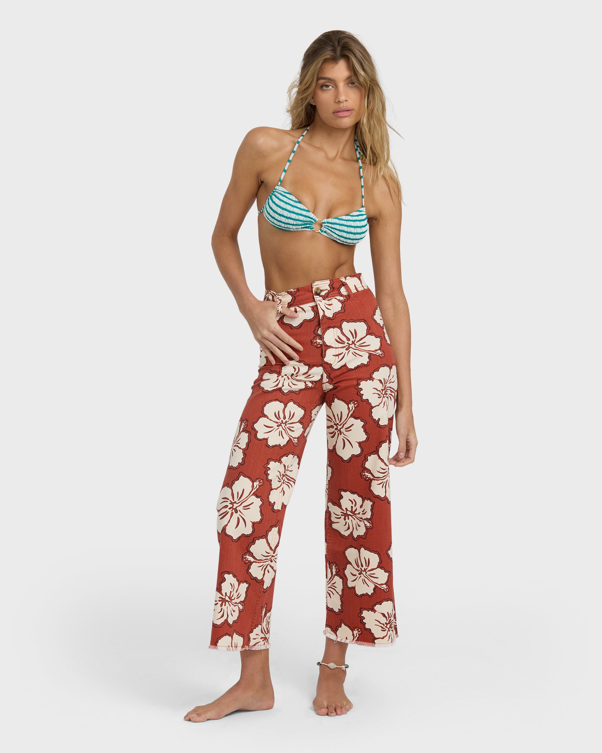 Free Fall Printed Twill Pants - Sedona - Image 3