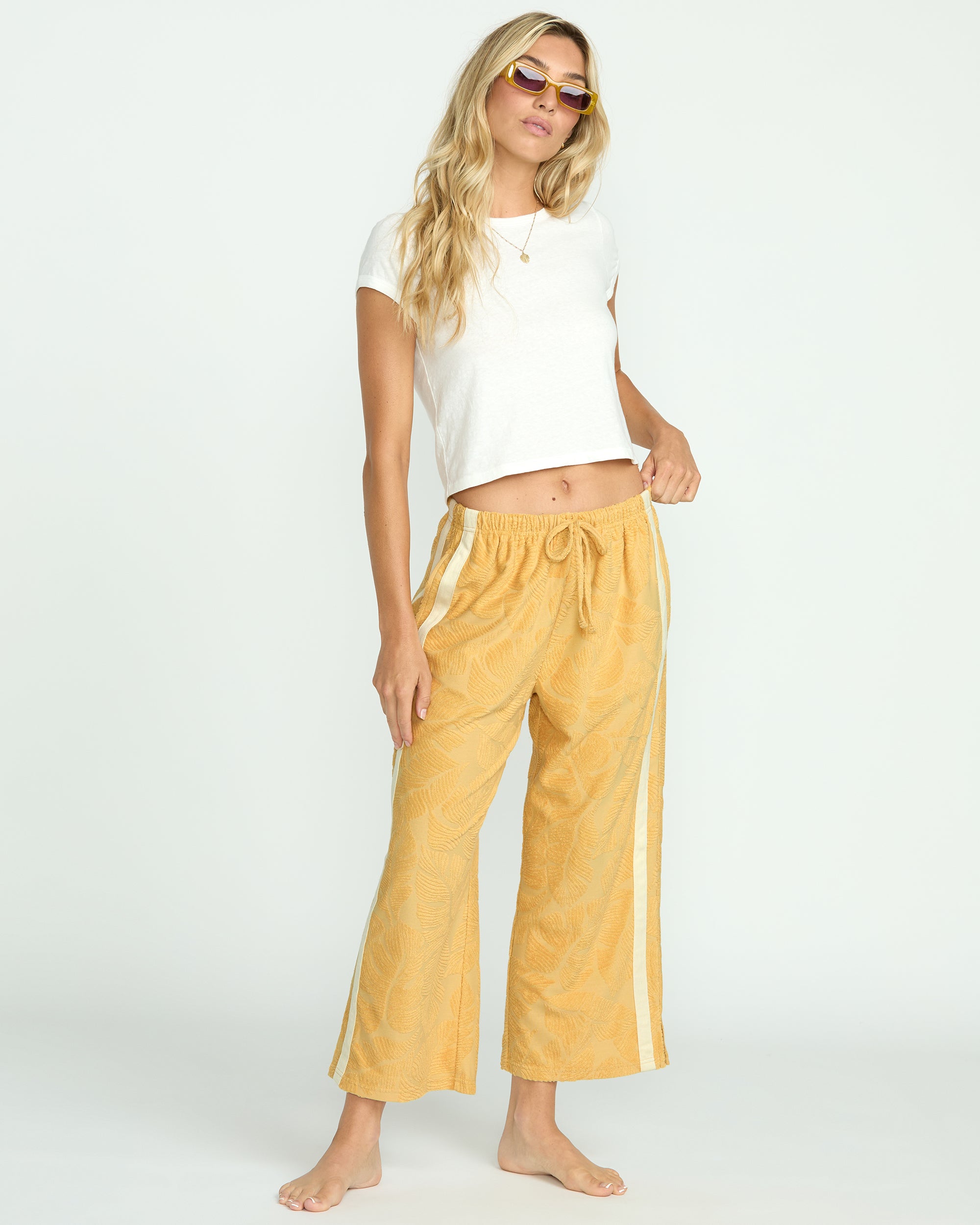 Sun Palm Terry Pants - Gold Coast - Image 2