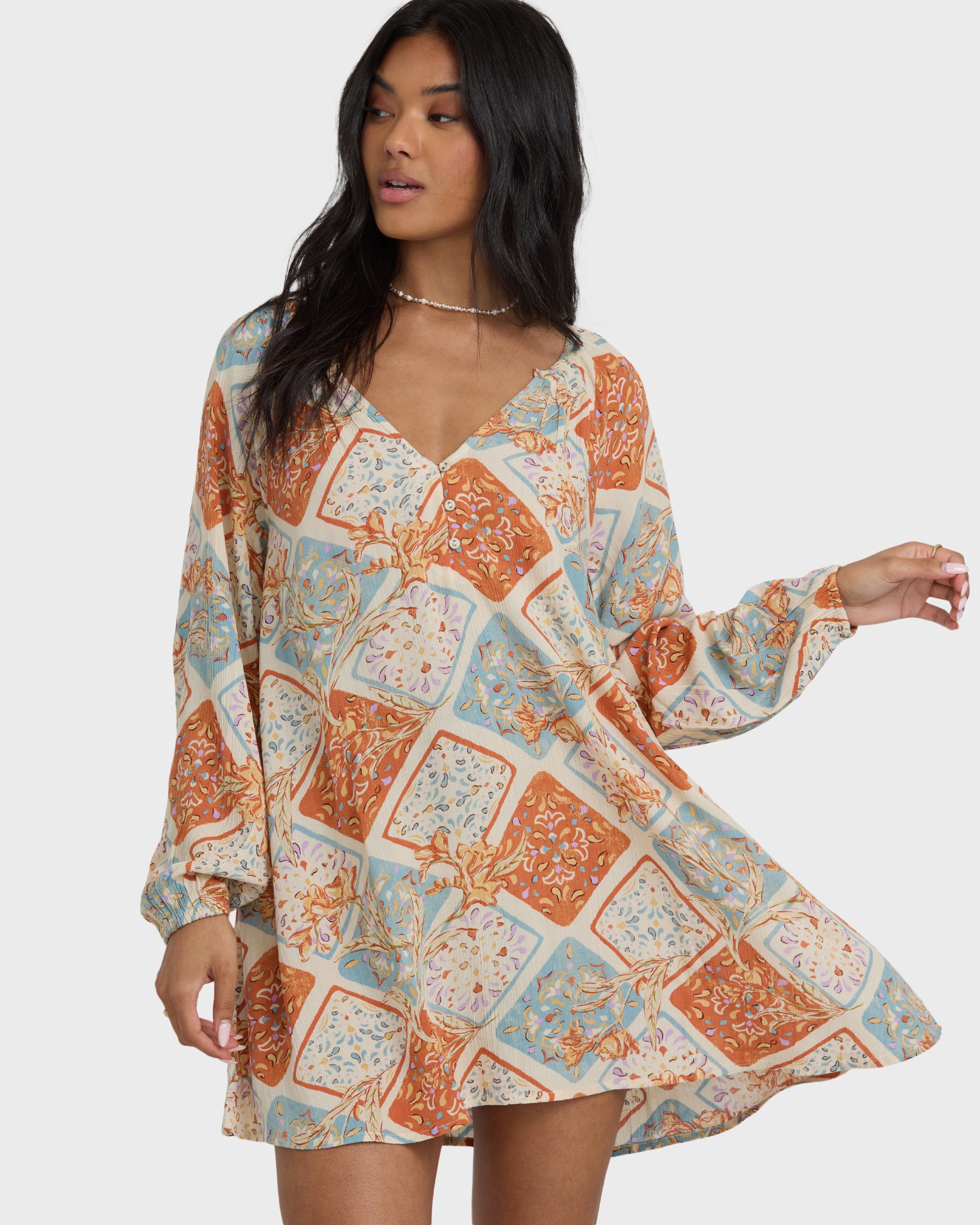 Sweet Dreamer Mini Dress - Whitecap - Image 3