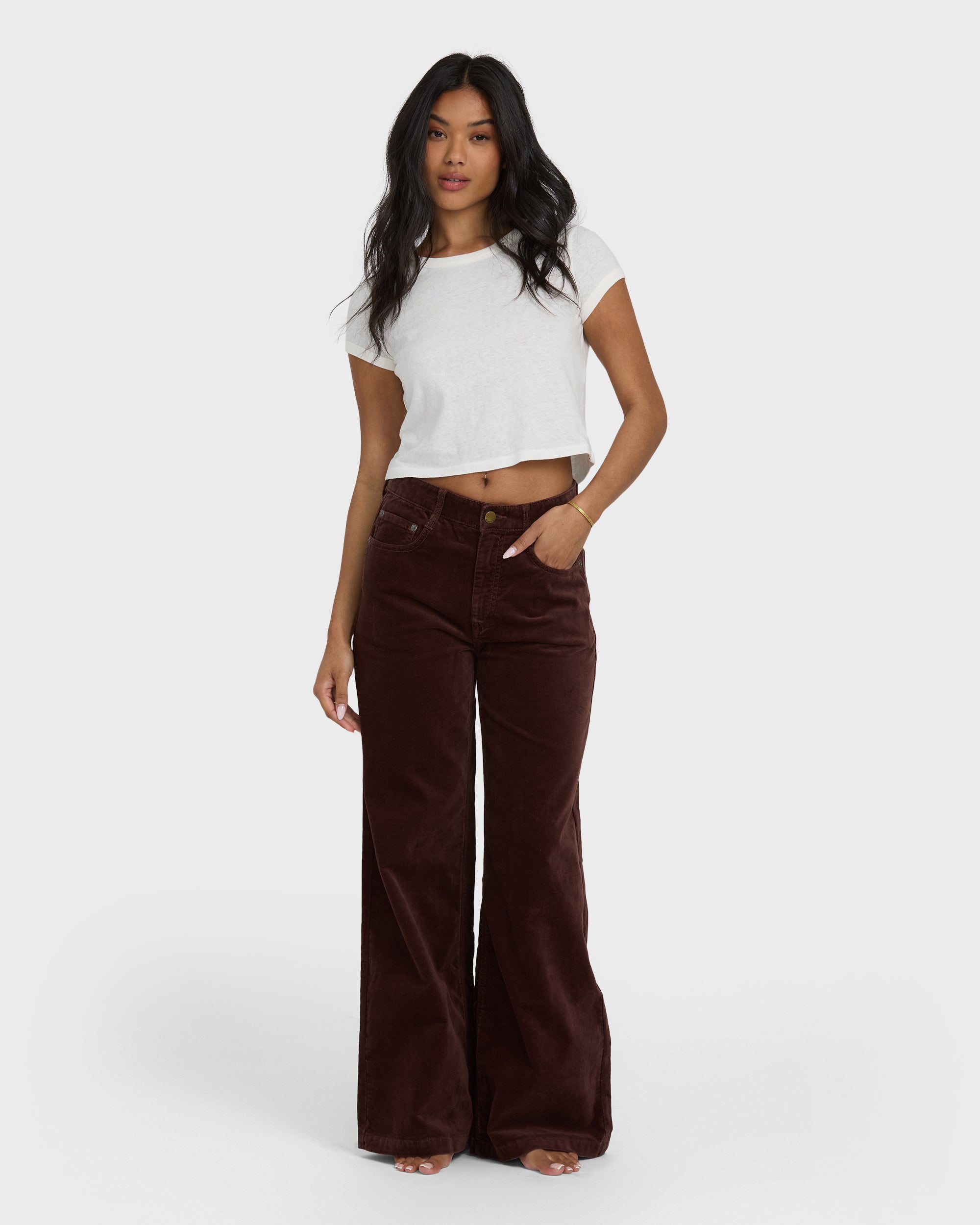 Uncut Cordpants - Teak - Image 6