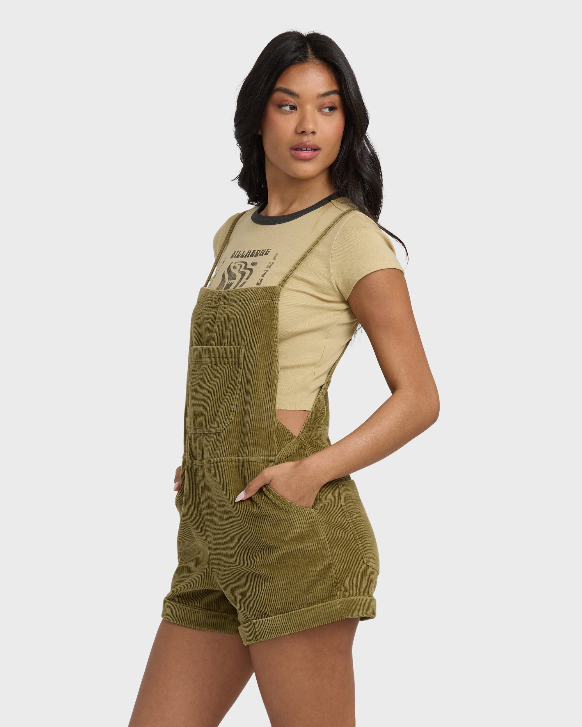 Wild Pursuit Cord Overall - Martini Olive - Image 7