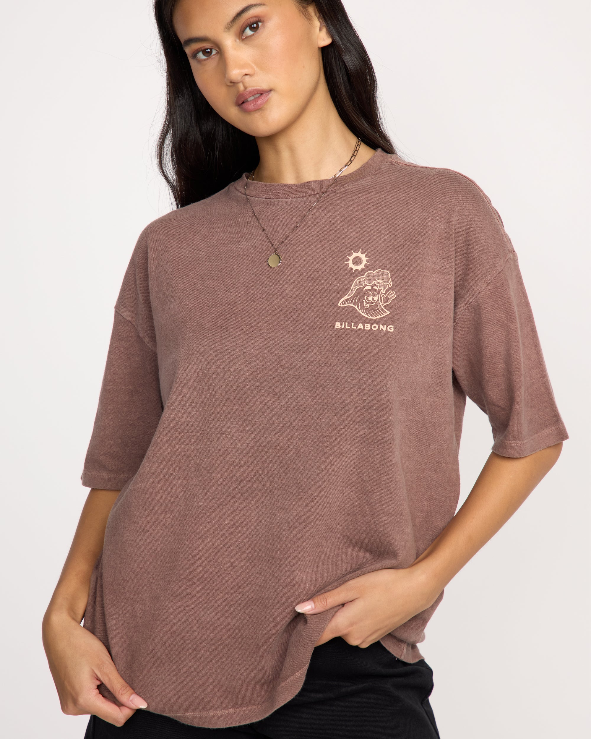 The Great Waves T-Shirt - Espresso - Image 5