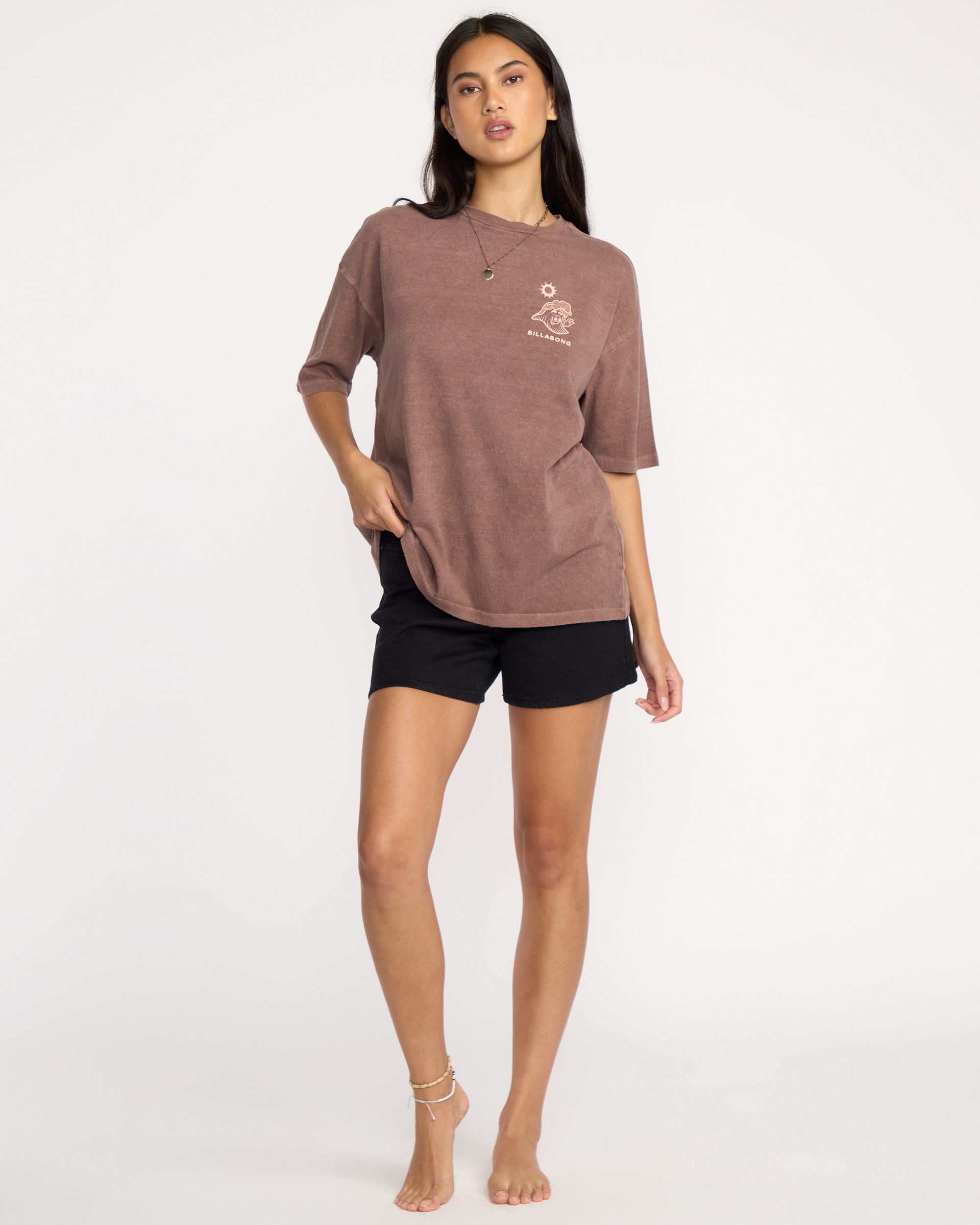 The Great Waves T-Shirt - Espresso - Image 3