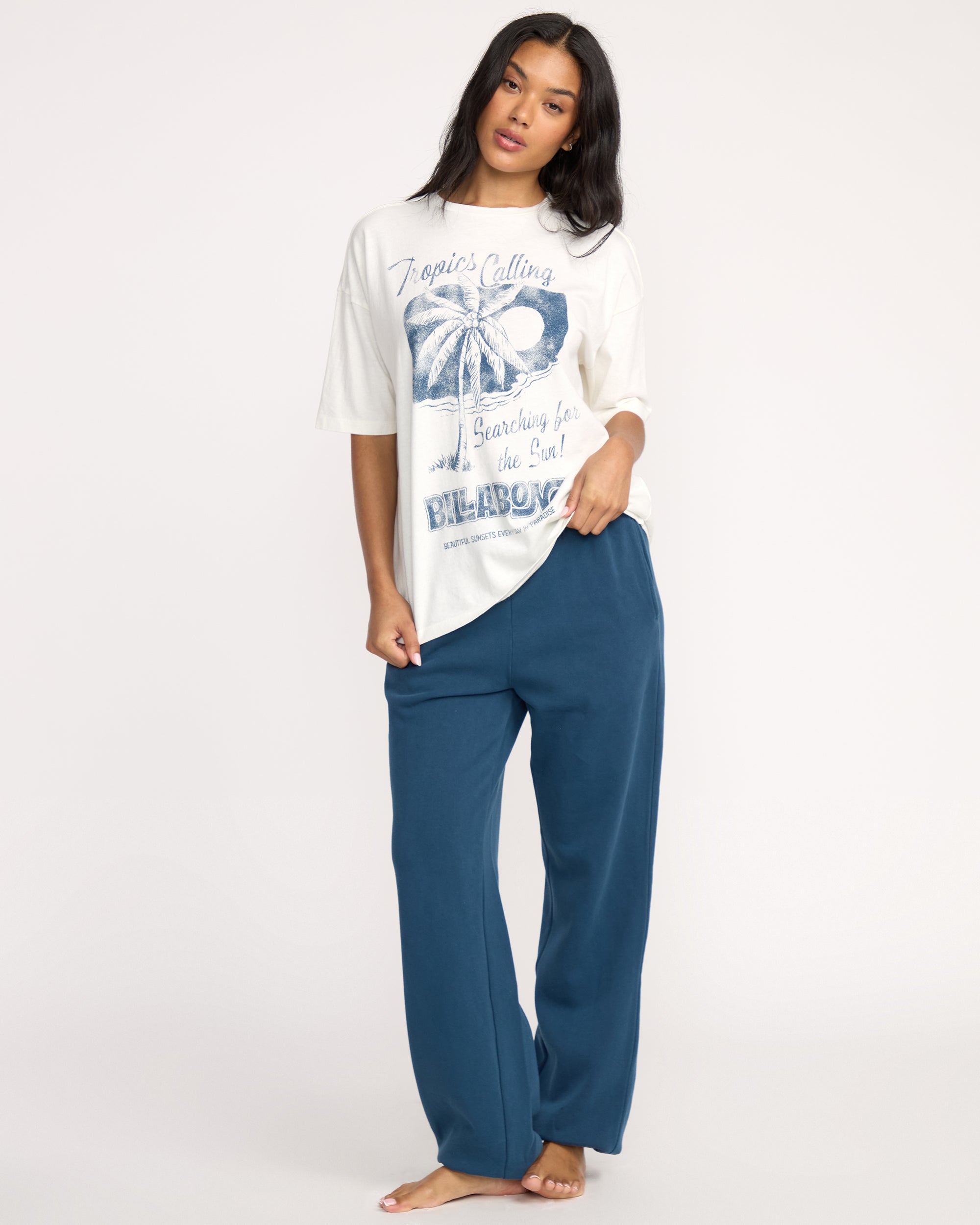 This Sunny Time T-Shirt - Salt Crystal - Image 3