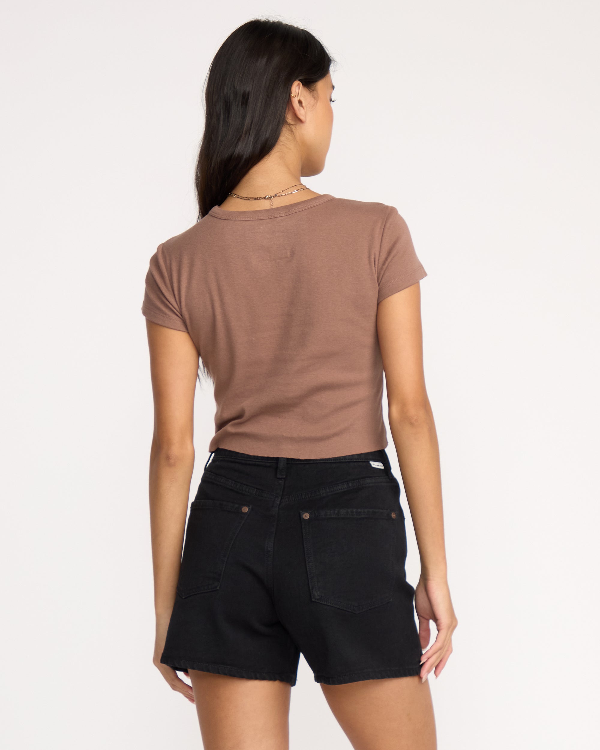 Tropic Happenings Short Sleeve T-Shirt - Espresso - Image 5