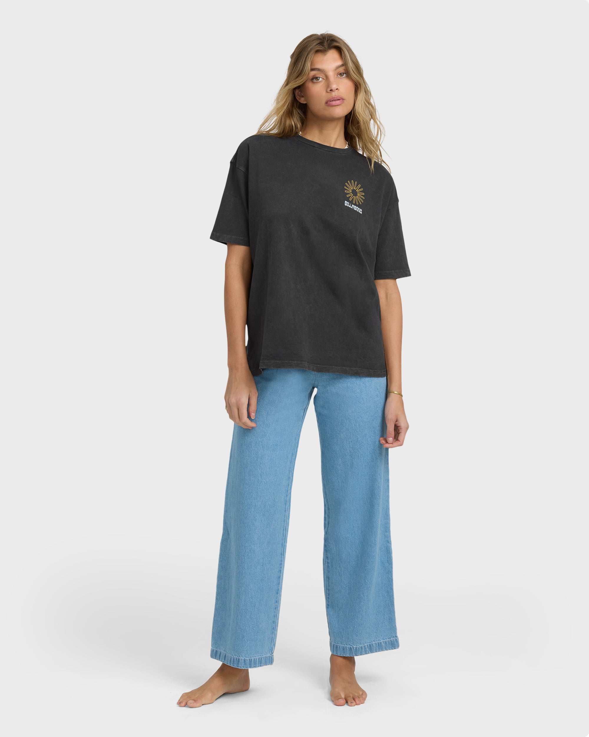 Sunshine Chaser Short Sleeve T-Shirt - Off Black - Image 4