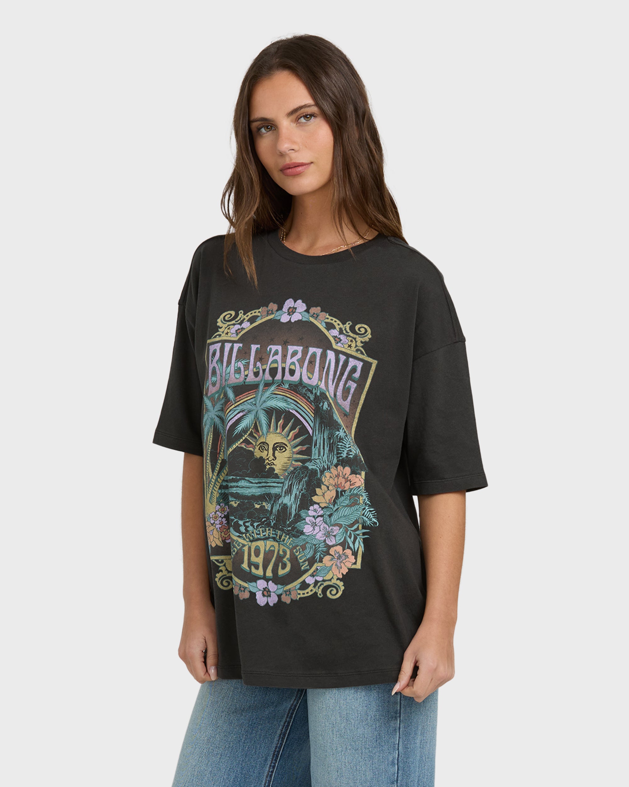 Counting Stars Short Sleeve T-Shirt - Off Black - Image 4