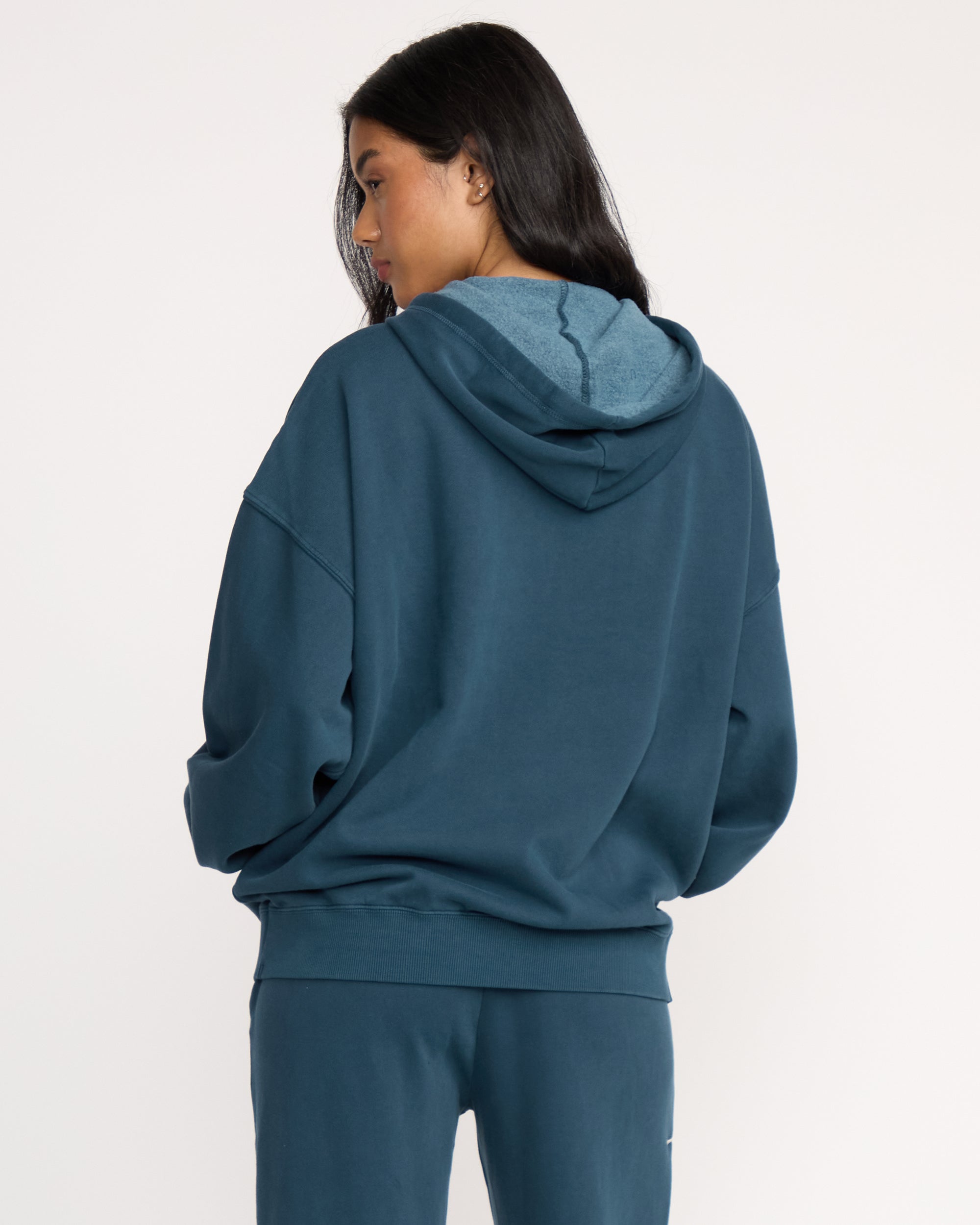Best Wishes Hoodie - Navy - Image 3
