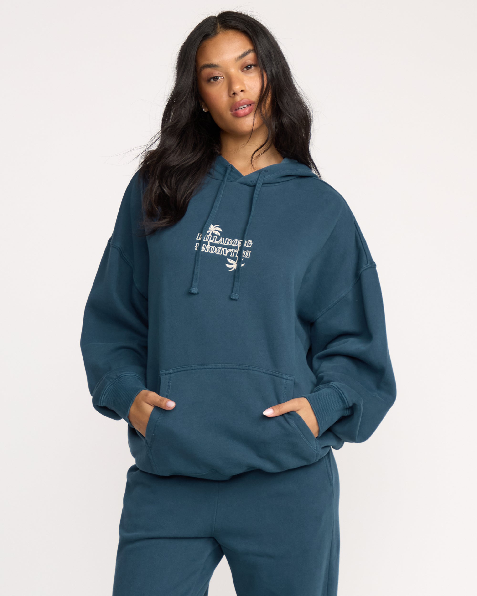 Best Wishes Hoodie - Navy - Image 2
