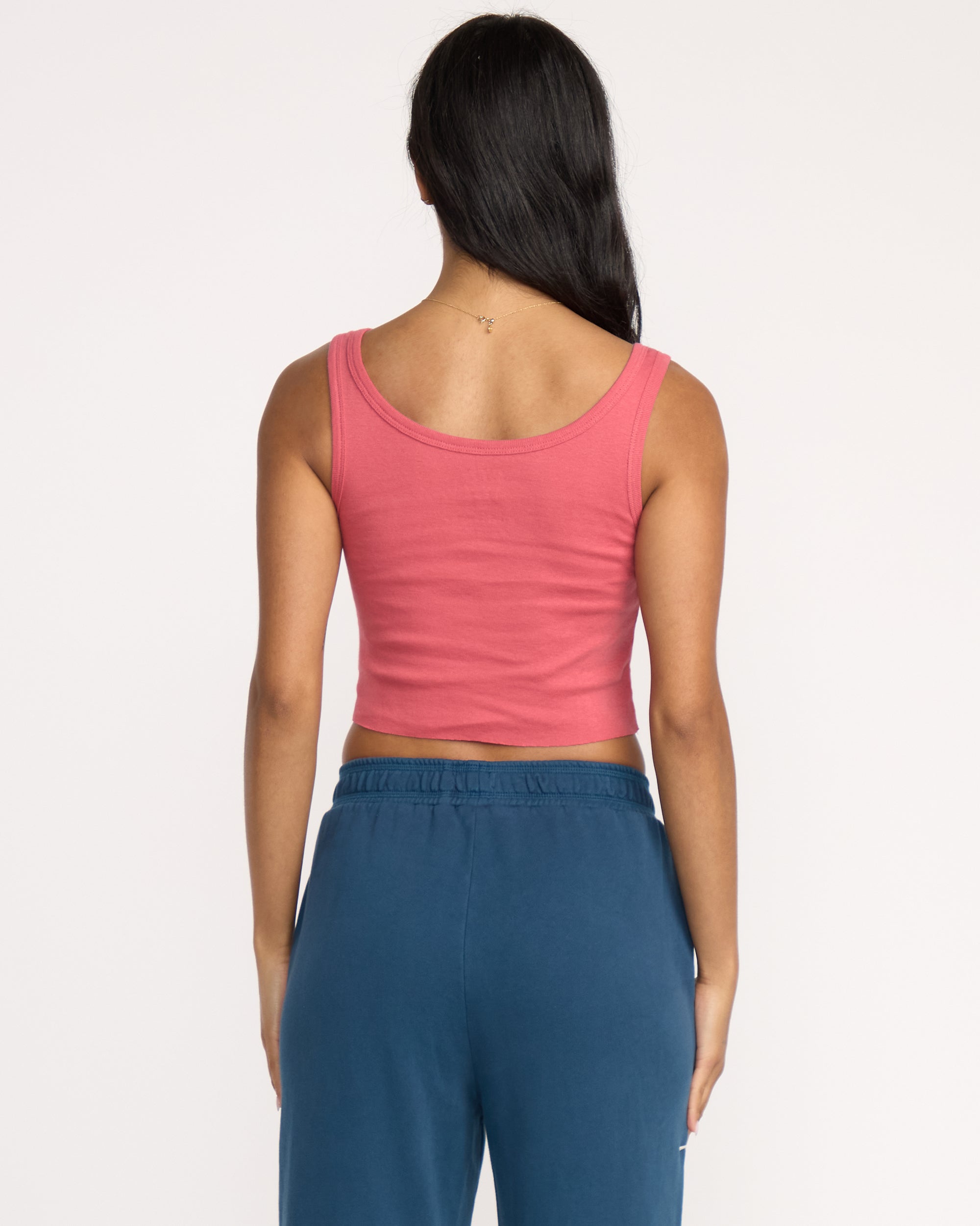 Dreams In Waves Tank - Mauve Rose - Image 5