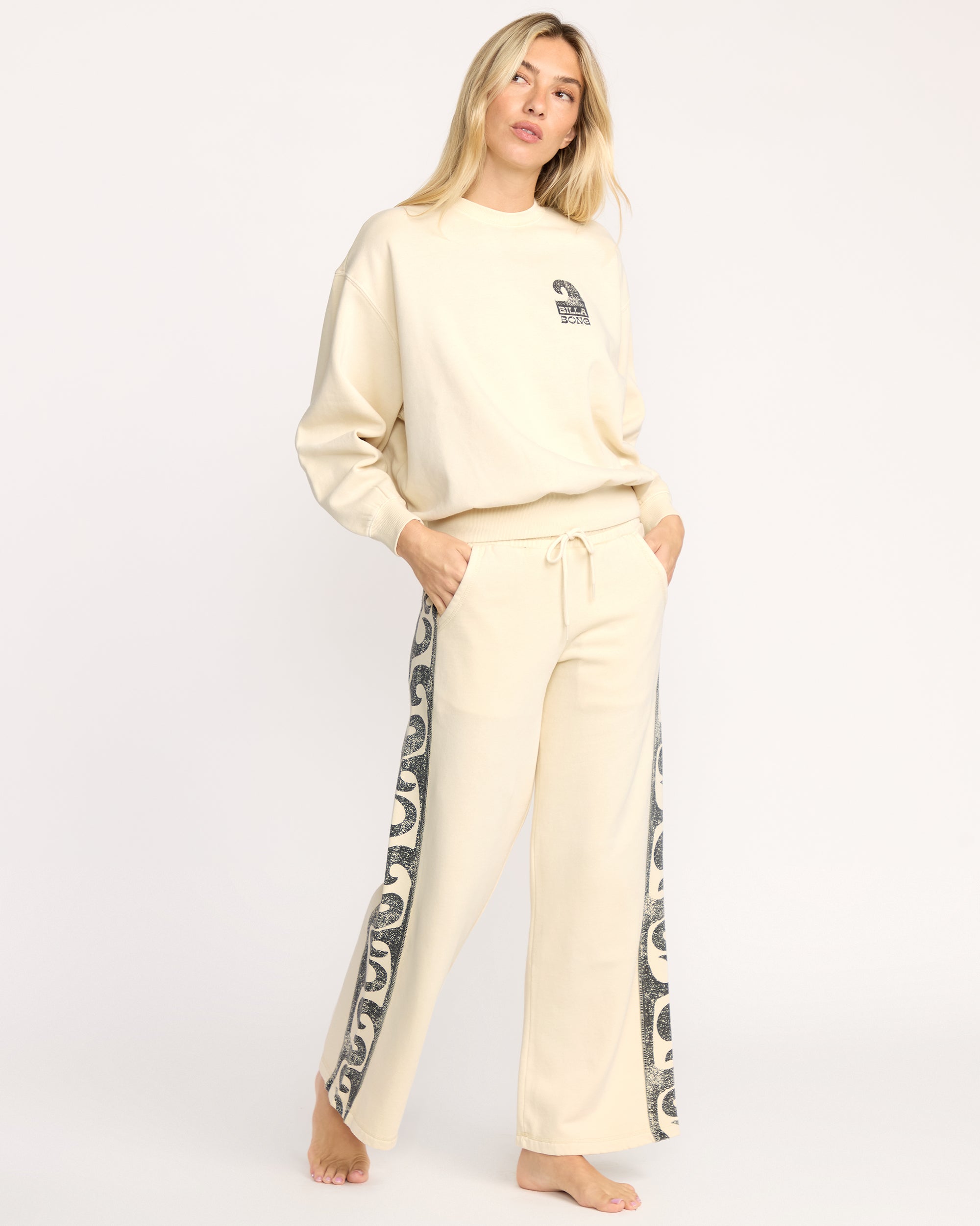 Sun Wave Livin Kendal Crewneck Sweatshirt - Whitecap - Image 3