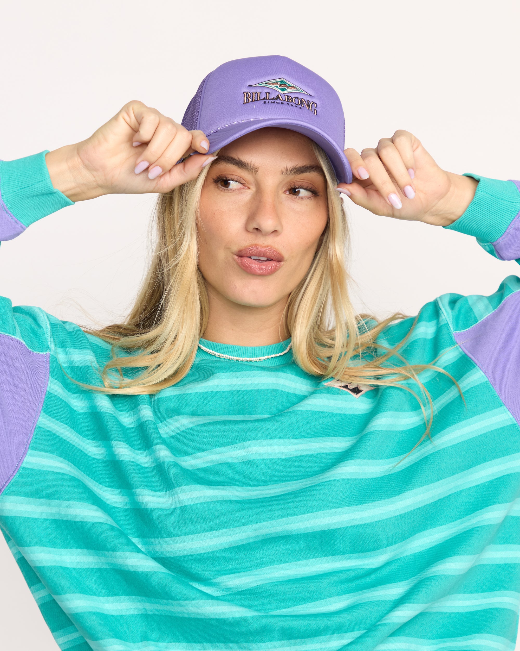 Grandpa Trucker Hat - Purple Ash - Image 3