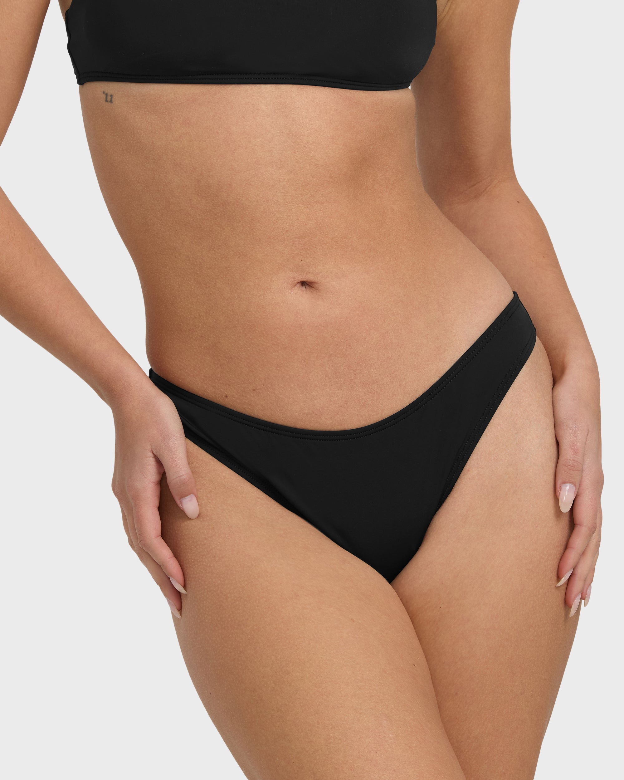 Sol Searcher Hike Bikini Bottom - Black Pebble - Image 2