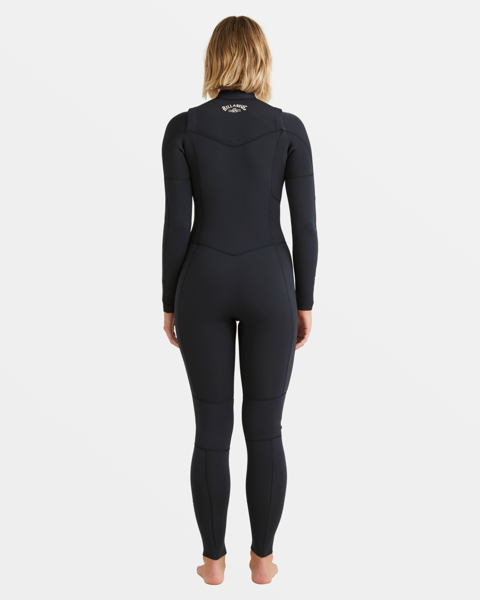 4/3mm Salty Dayz Natural Upcycler GBS Chest Zip Wetsuit - Black - Image 2